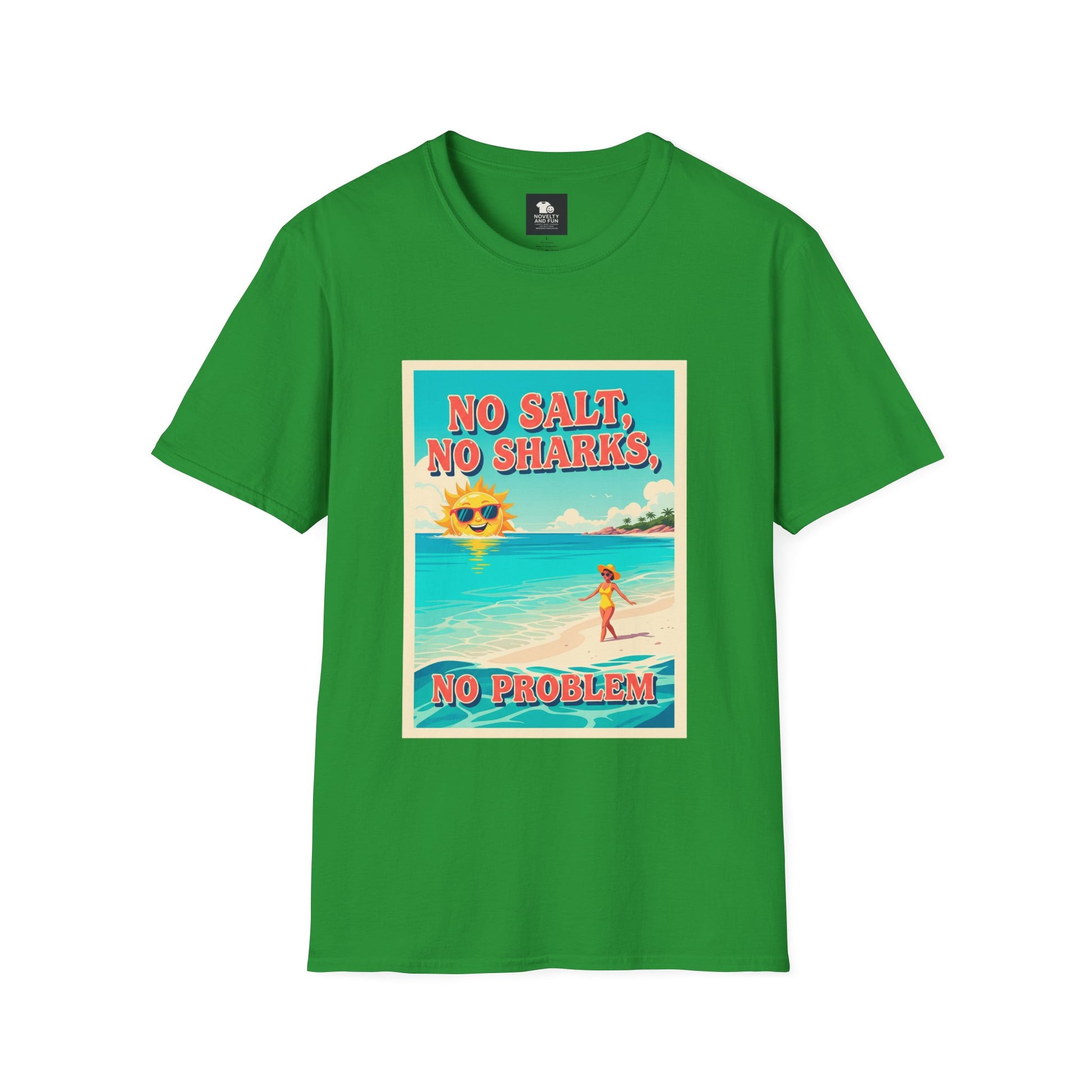 Beach Vibes Unisex T-Shirt | Summer Fun Tee, Vacation Shirt, Surf Style, Gift for Beach Lovers, Lake Lovers Apparel