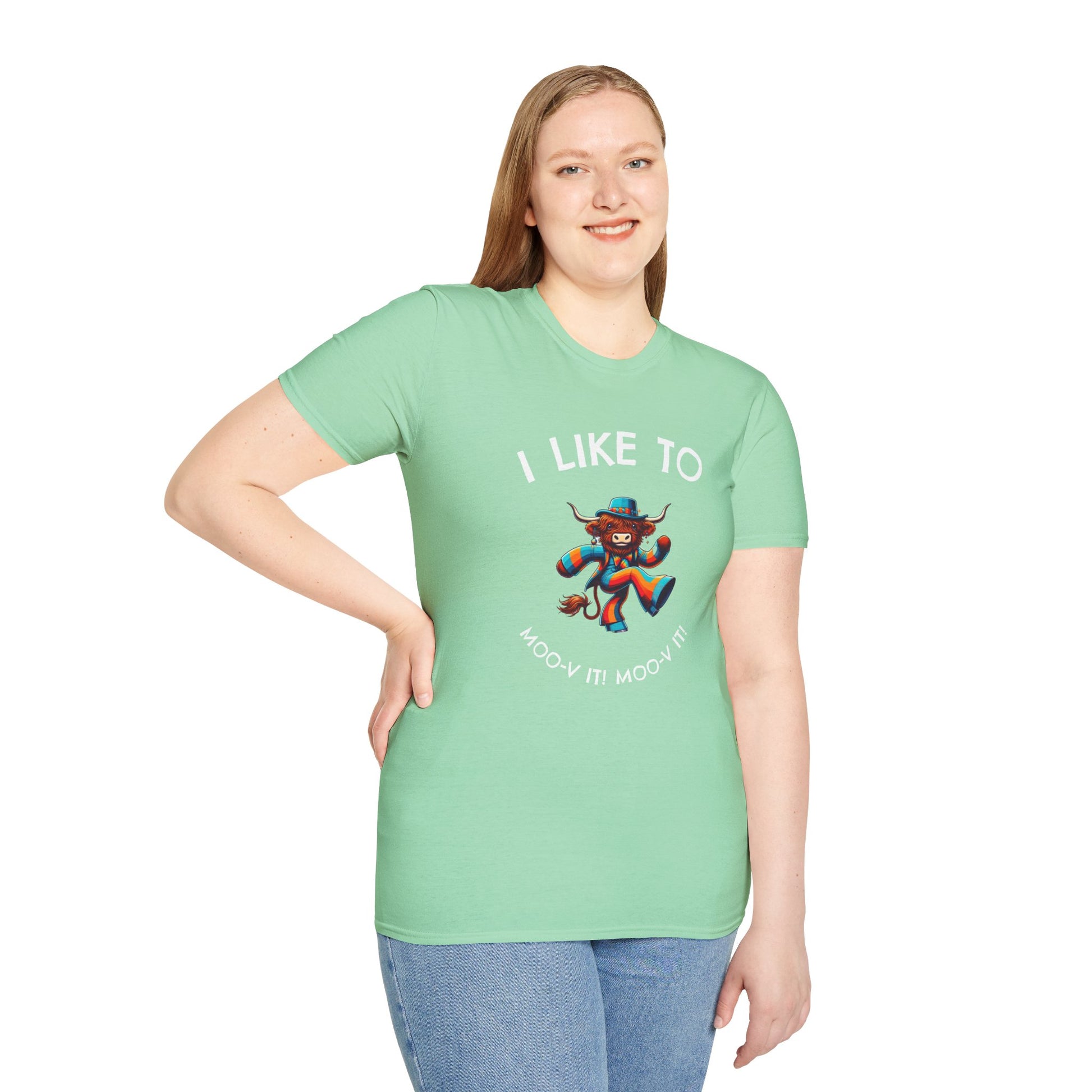 Colorful Highland Cow T-Shirt