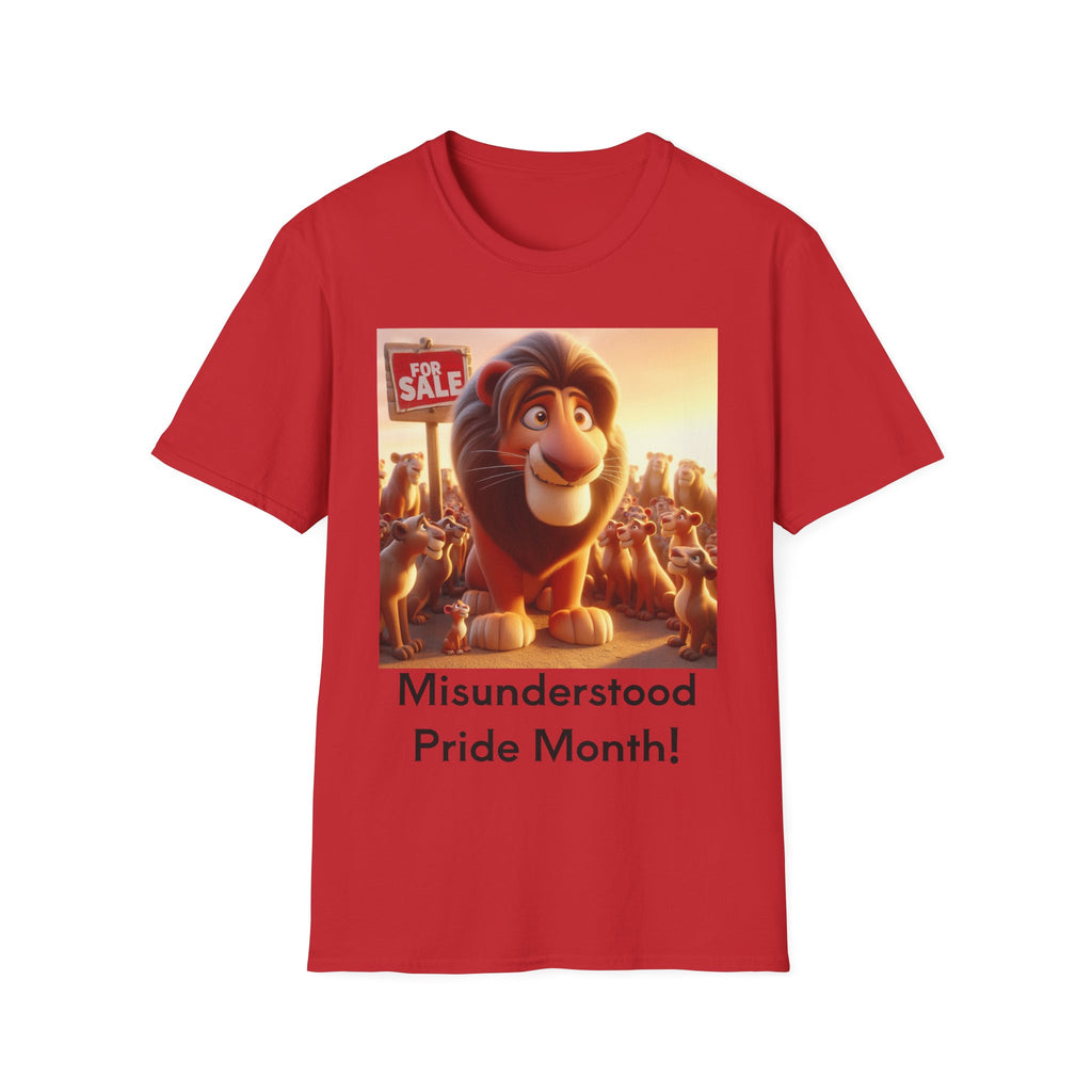 Misunderstood Pride Month T-Shirt, LGBTQ+ Tee, Fun Graphic Shirt, Unicorn [...]