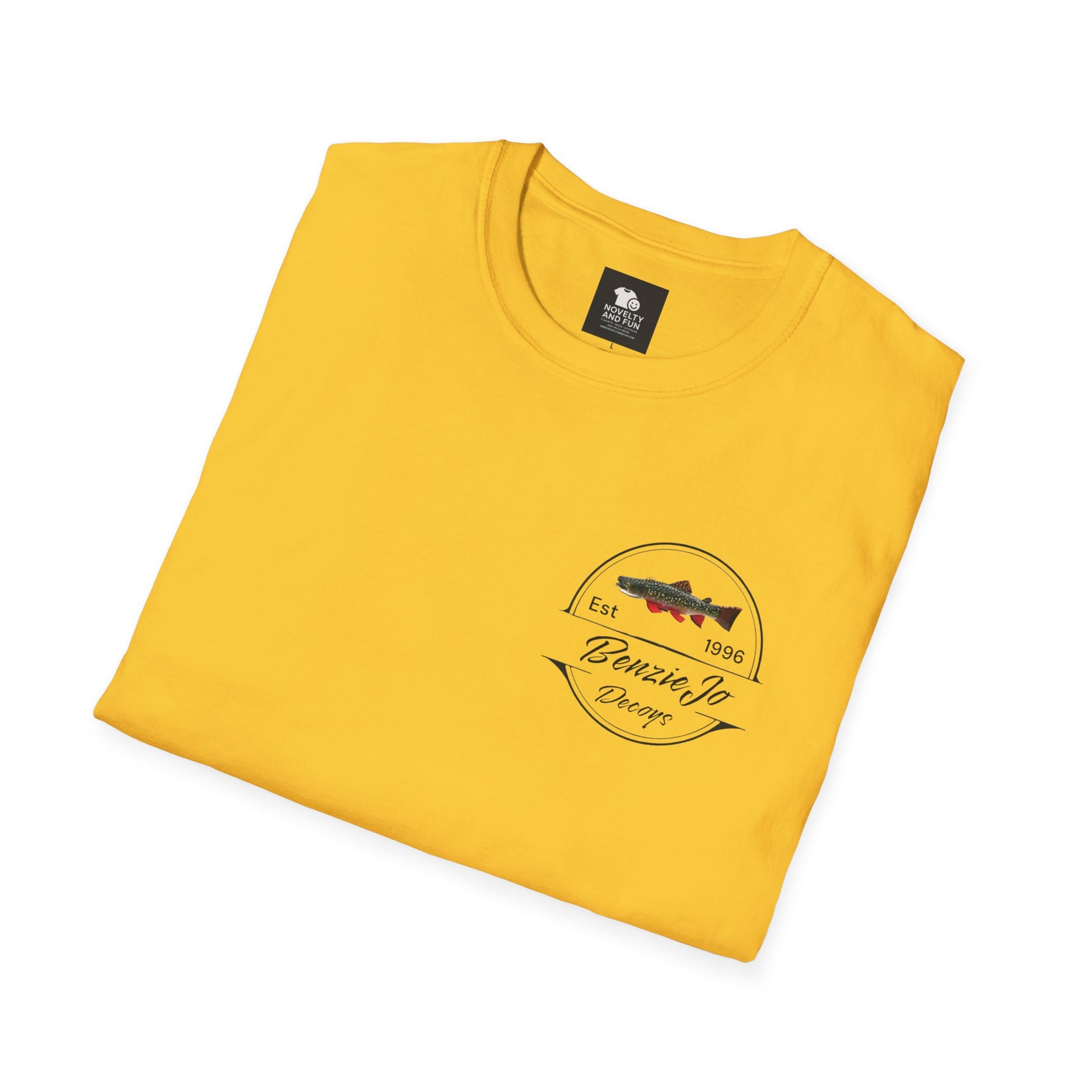 Front and Back Michigan BenzieJo Fish Decoys T-Shirt