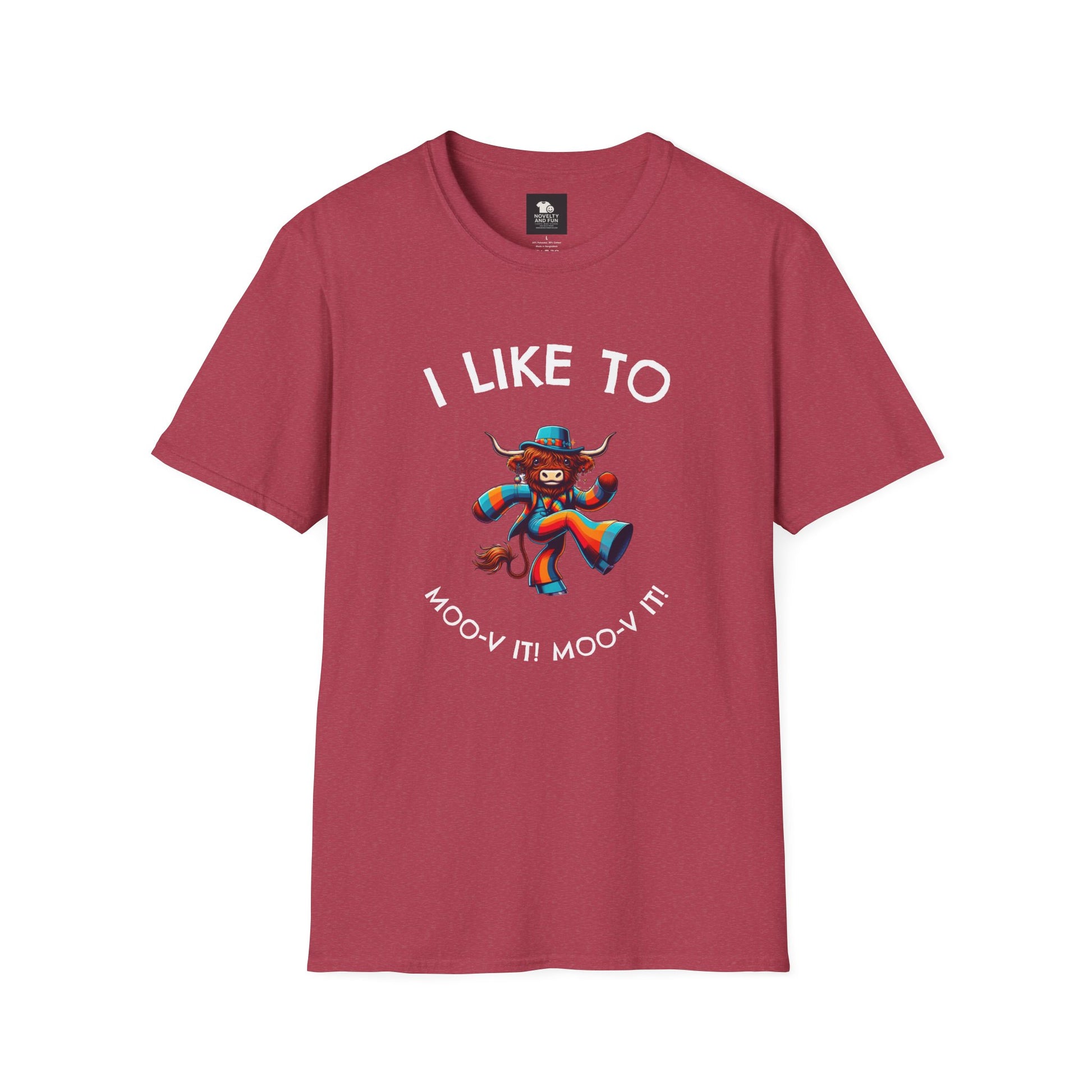 Colorful Highland Cow T-Shirt