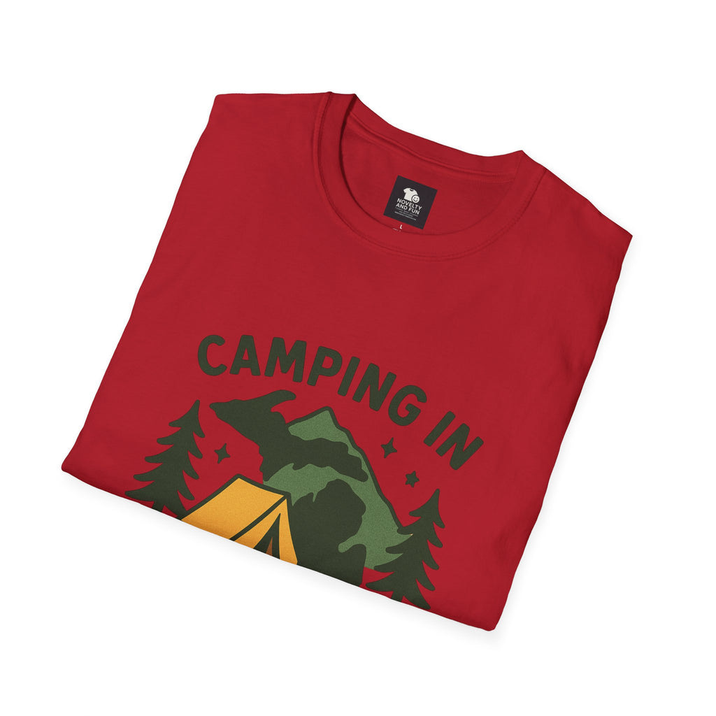 Michigan Camping Is Life T-Shirt - Outdoor Adventure Tee