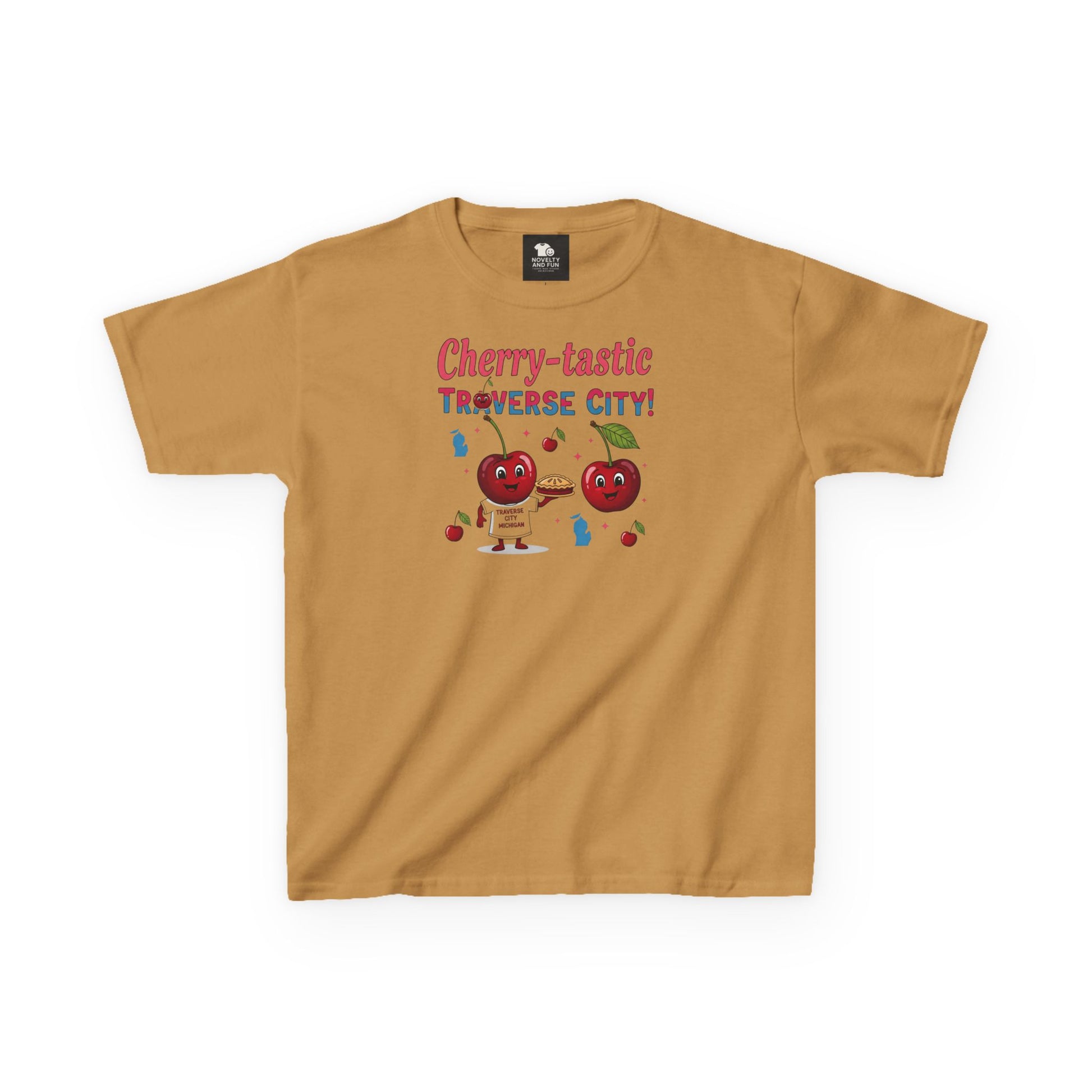 Cherry-tastic Traverse City Kids Tee | Fun Family Tee, Summer Shirt, Kids Gift, Fruit Themed T-shirt, Cherry Lovers Apparel