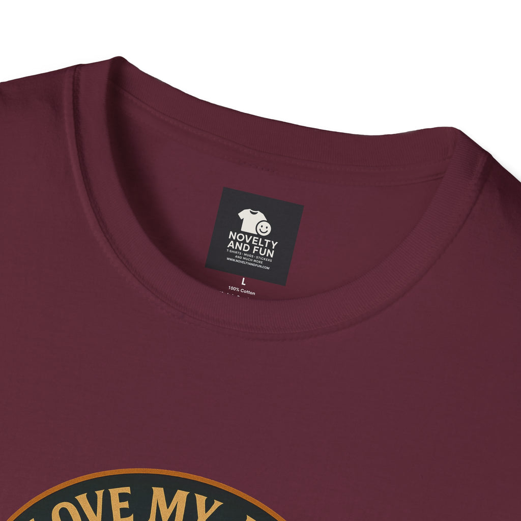 Funny HCA Highland Cow Coffee Lover Softstyle T-Shirt