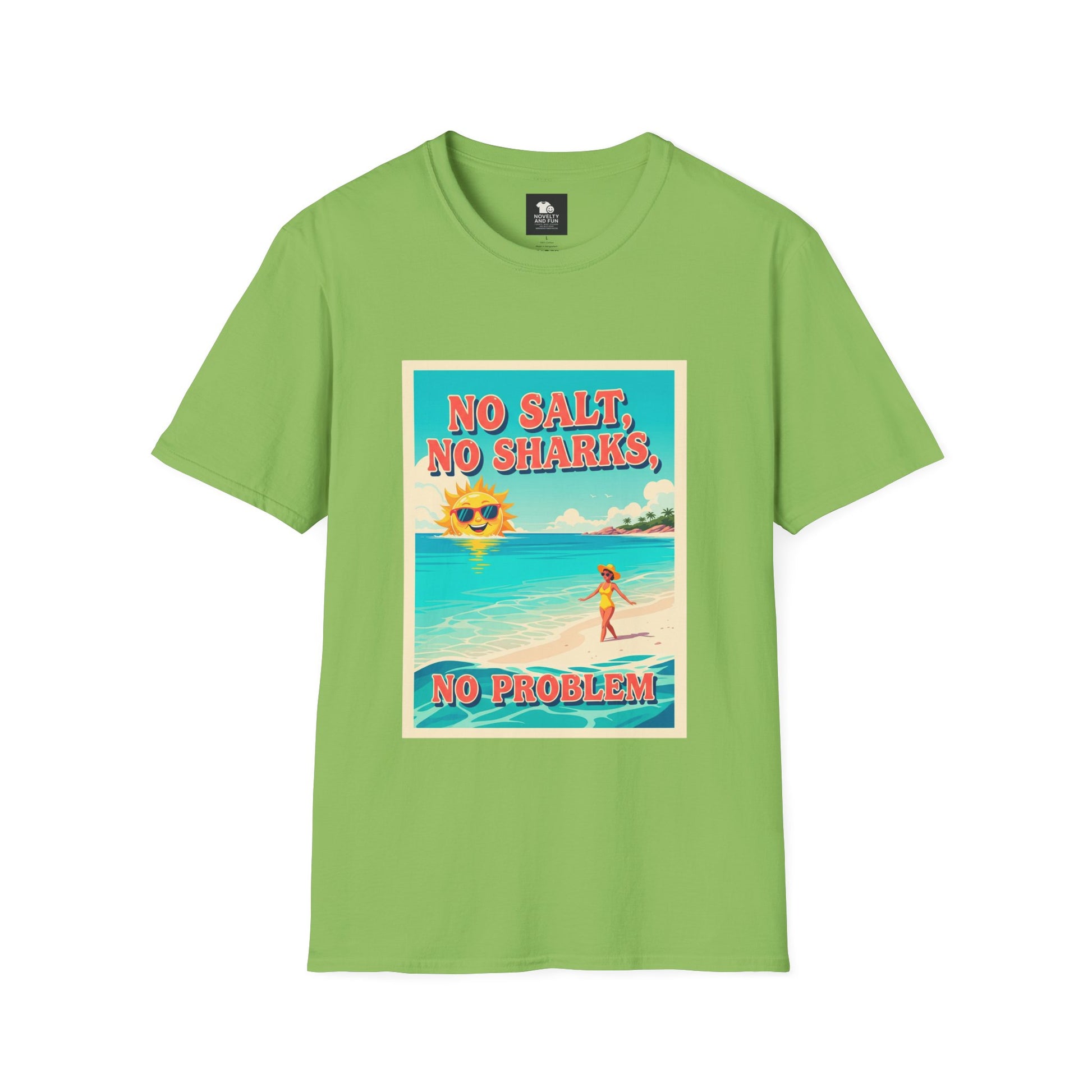 Beach Vibes Unisex T-Shirt | Summer Fun Tee, Vacation Shirt, Surf Style, Gift for Beach Lovers, Lake Lovers Apparel
