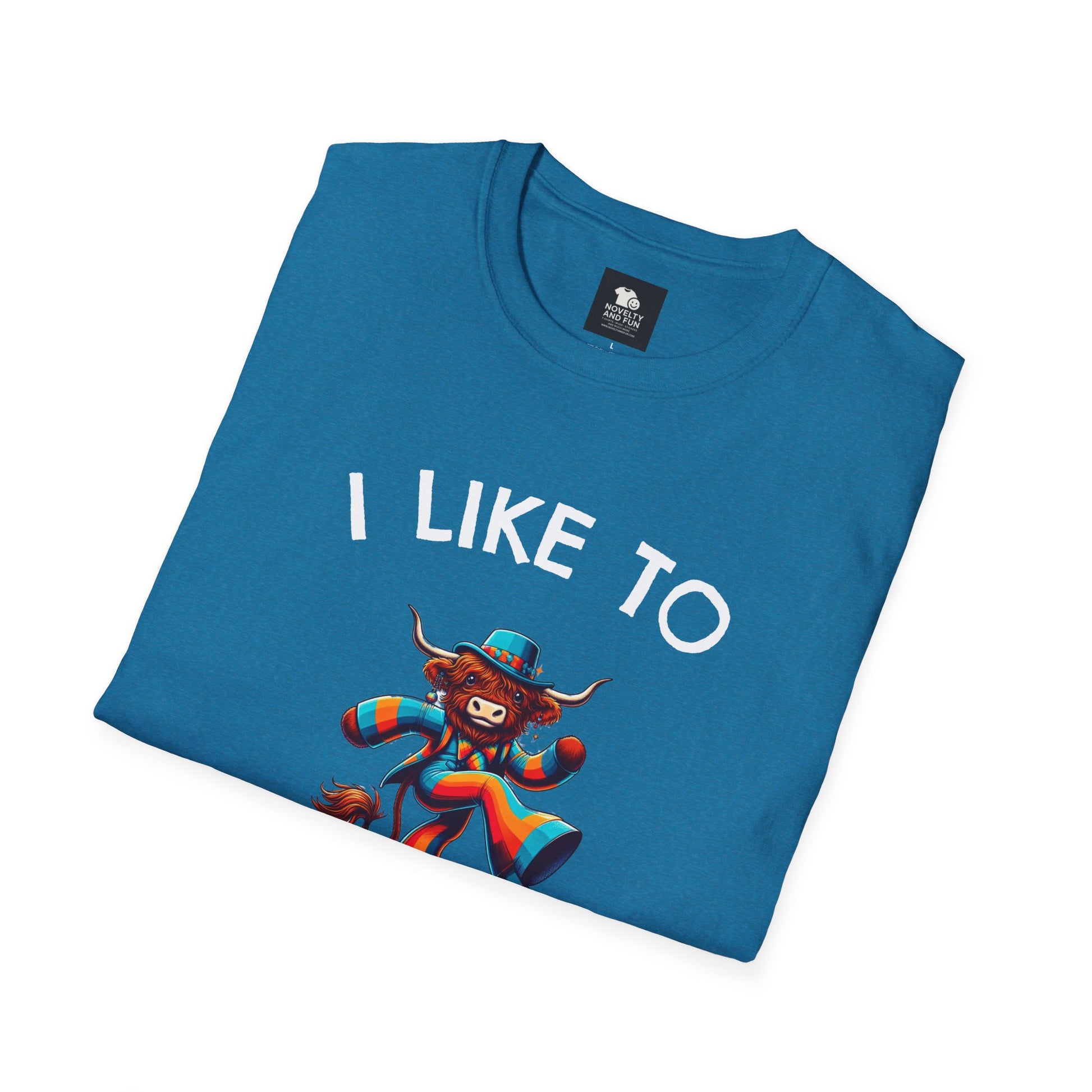Colorful Highland Cow T-Shirt