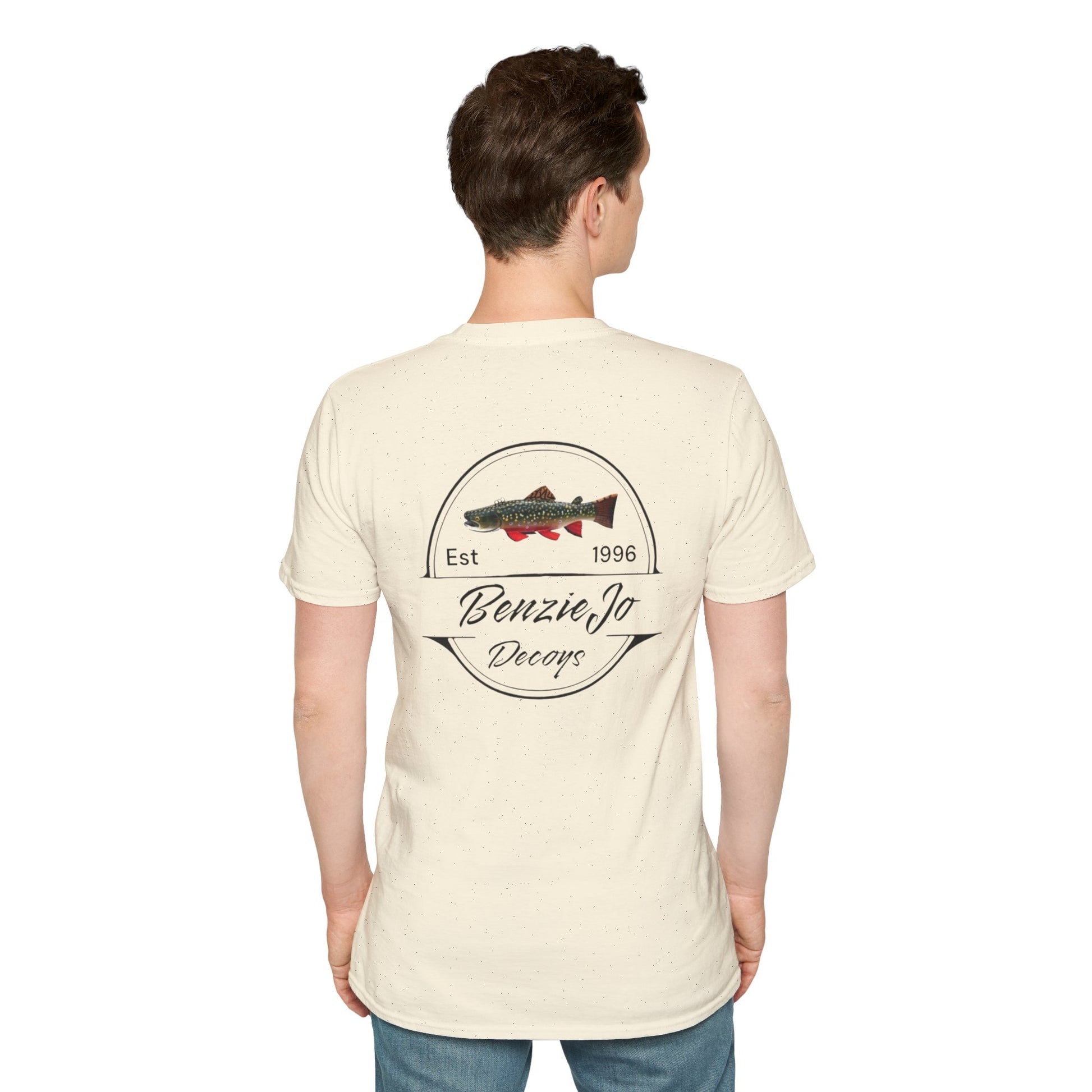 Front and Back Michigan BenzieJo Fish Decoys T-Shirt