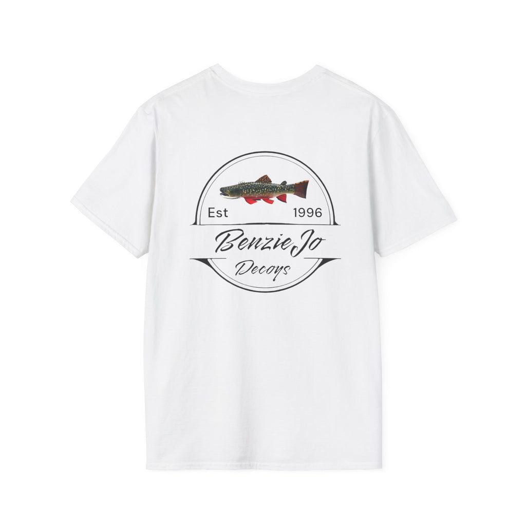Front and Back Michigan BenzieJo Fish Decoys T-Shirt