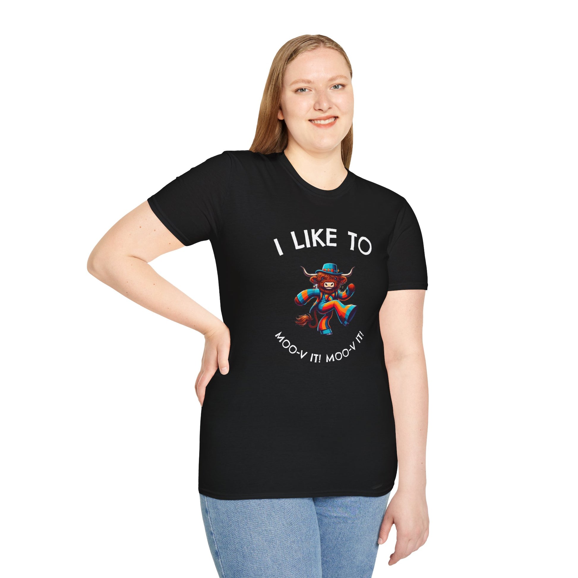 Colorful Highland Cow T-Shirt