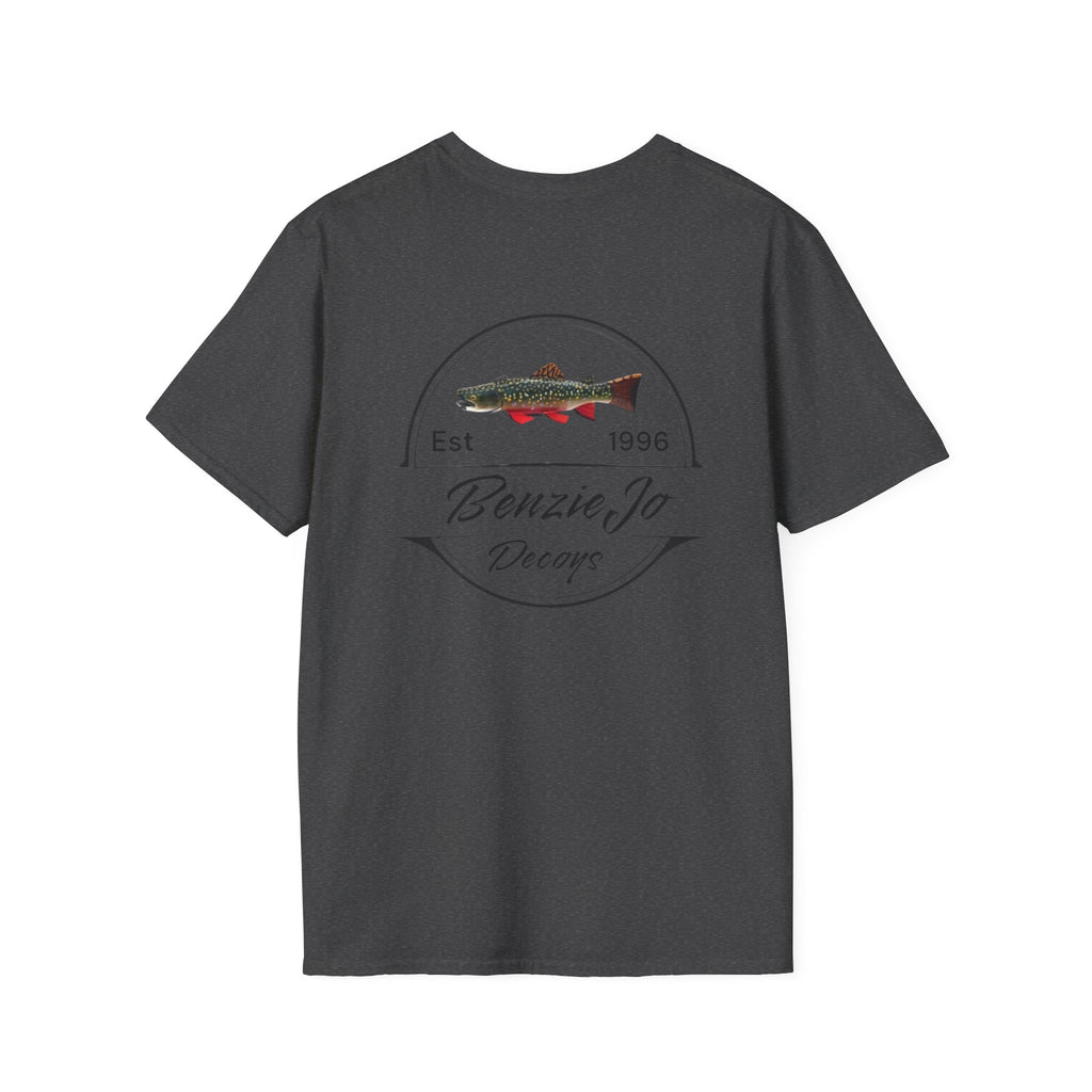 Front and Back Michigan BenzieJo Fish Decoys T-Shirt