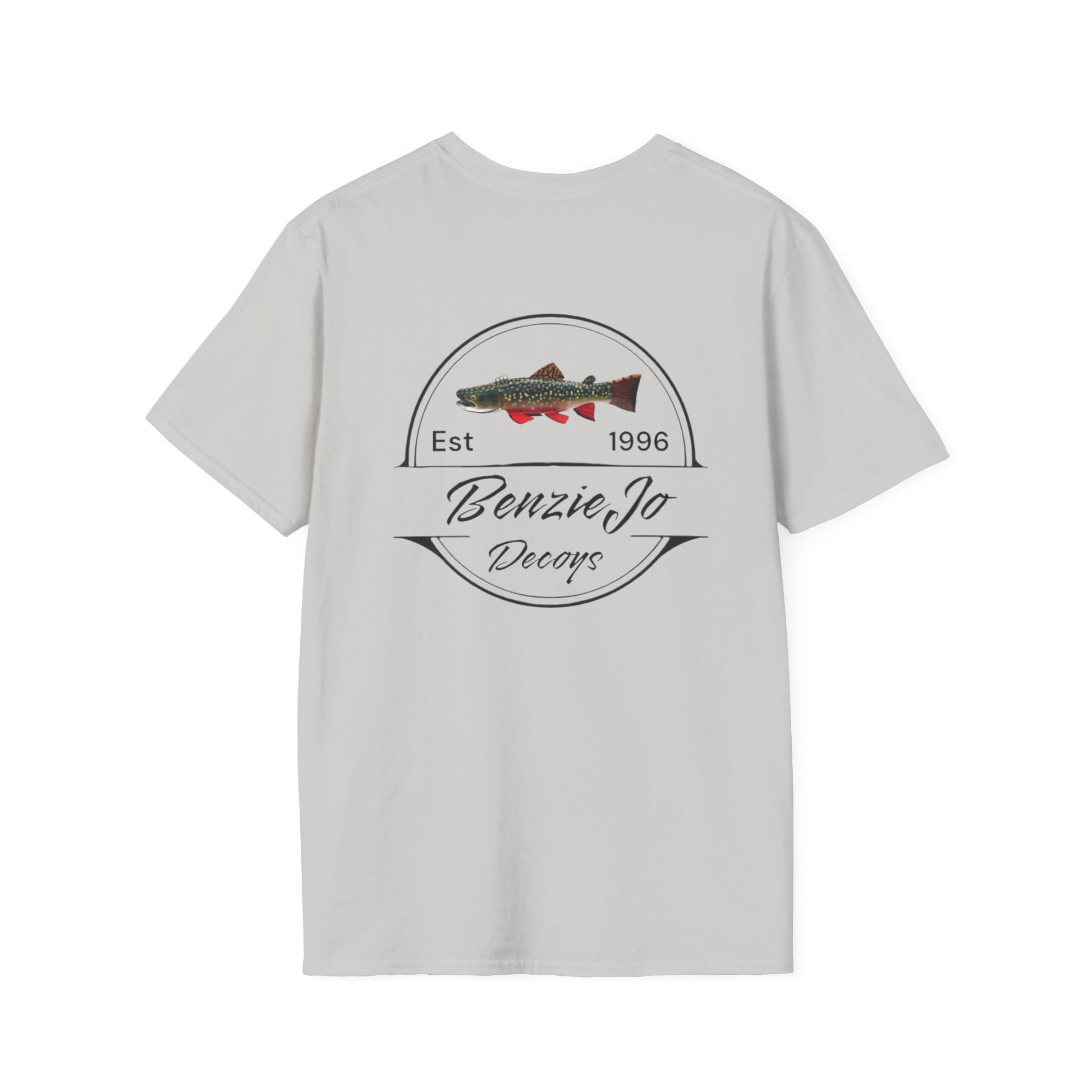 Front and Back Michigan BenzieJo Fish Decoys T-Shirt