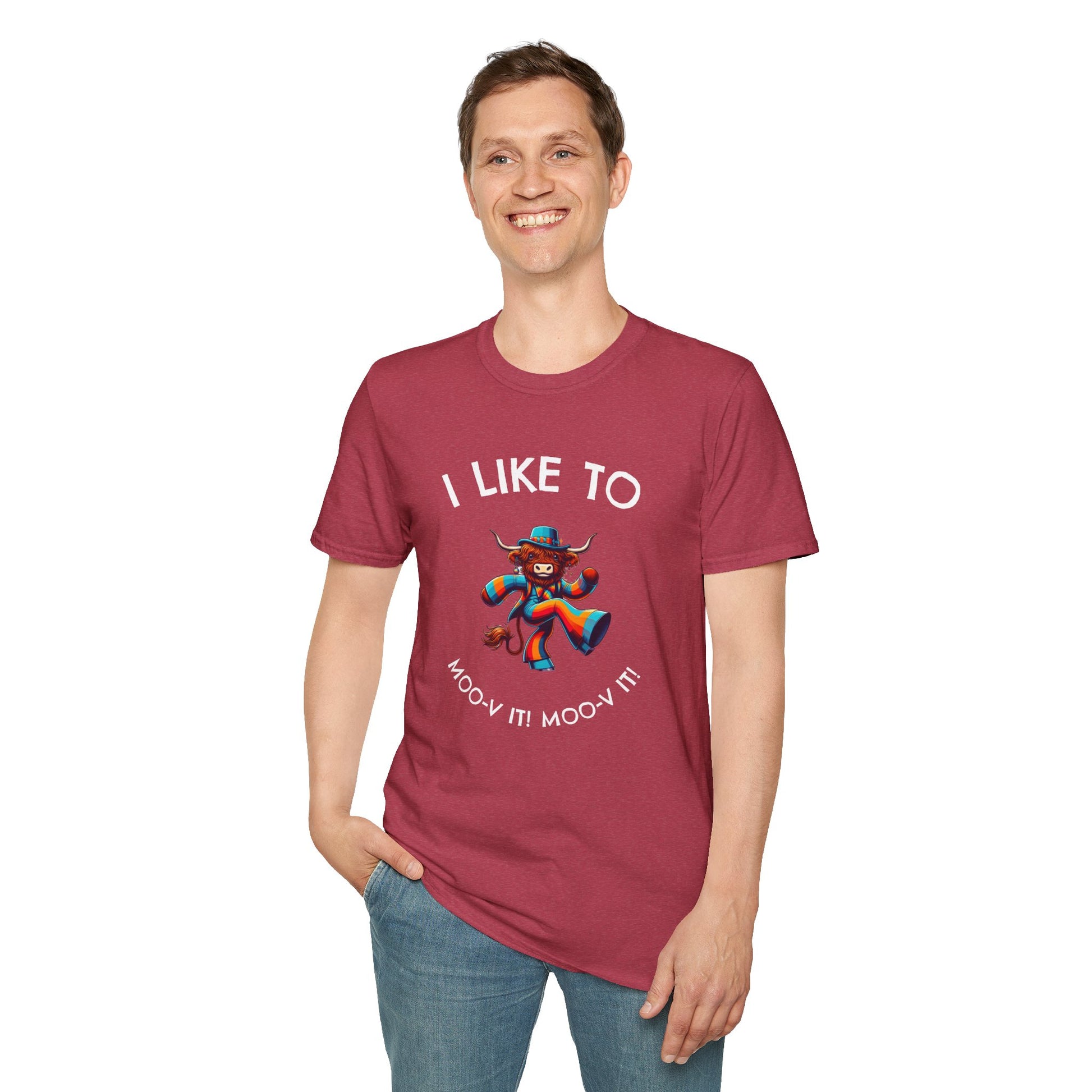 Colorful Highland Cow T-Shirt
