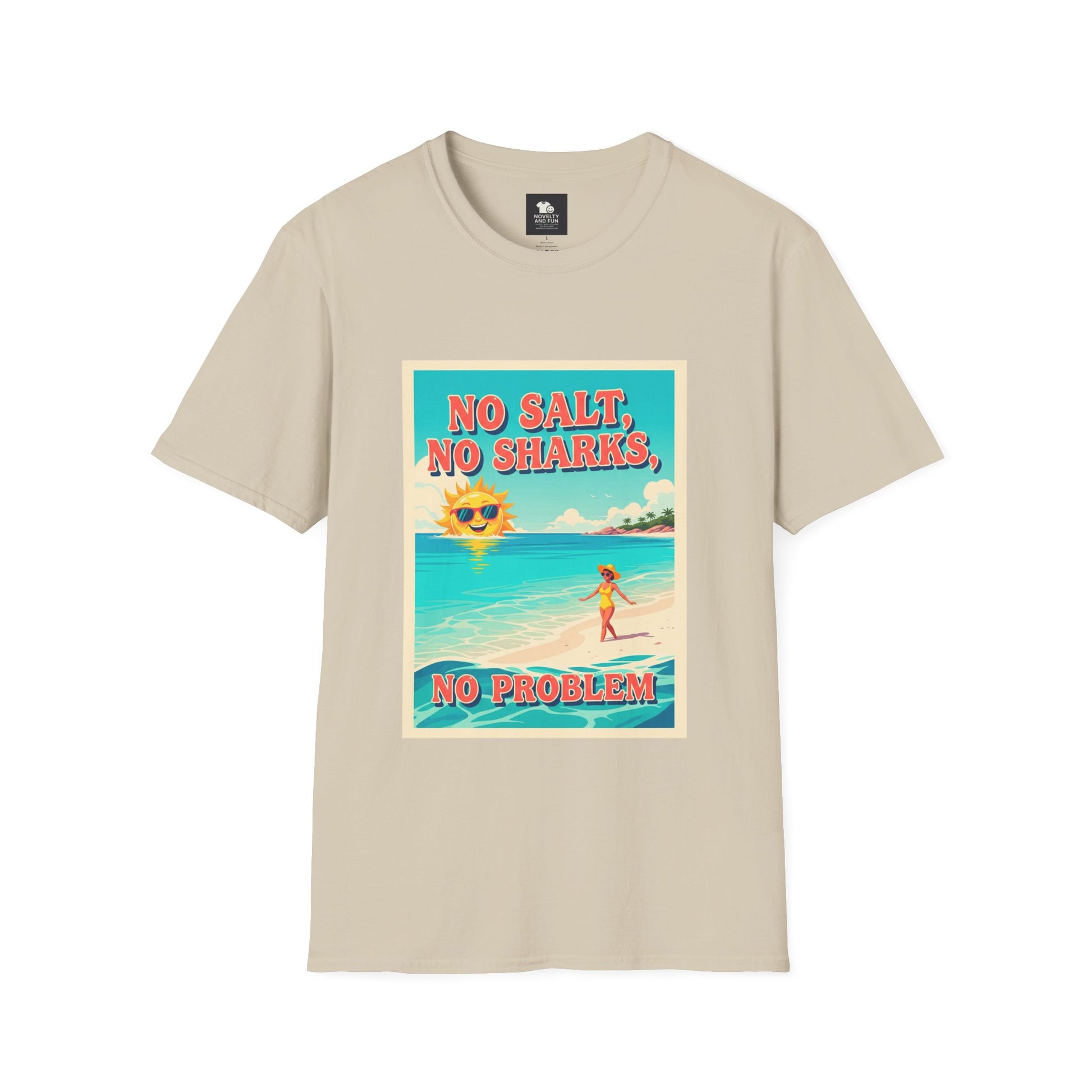 Beach Vibes Unisex T-Shirt | Summer Fun Tee, Vacation Shirt, Surf Style, Gift for Beach Lovers, Lake Lovers Apparel