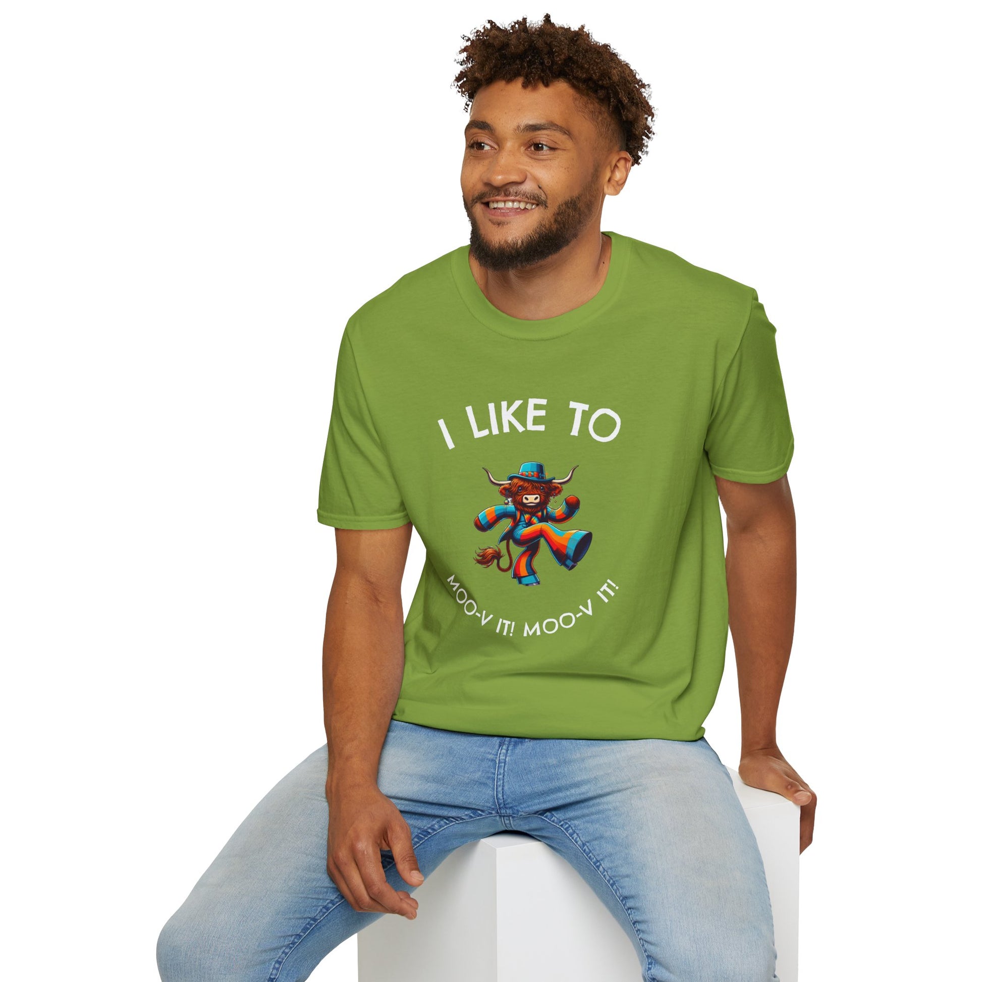 Colorful Highland Cow T-Shirt