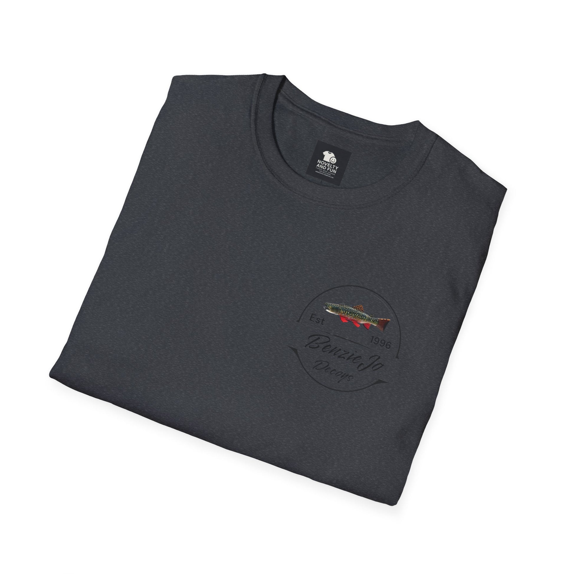 Front and Back Michigan BenzieJo Fish Decoys T-Shirt
