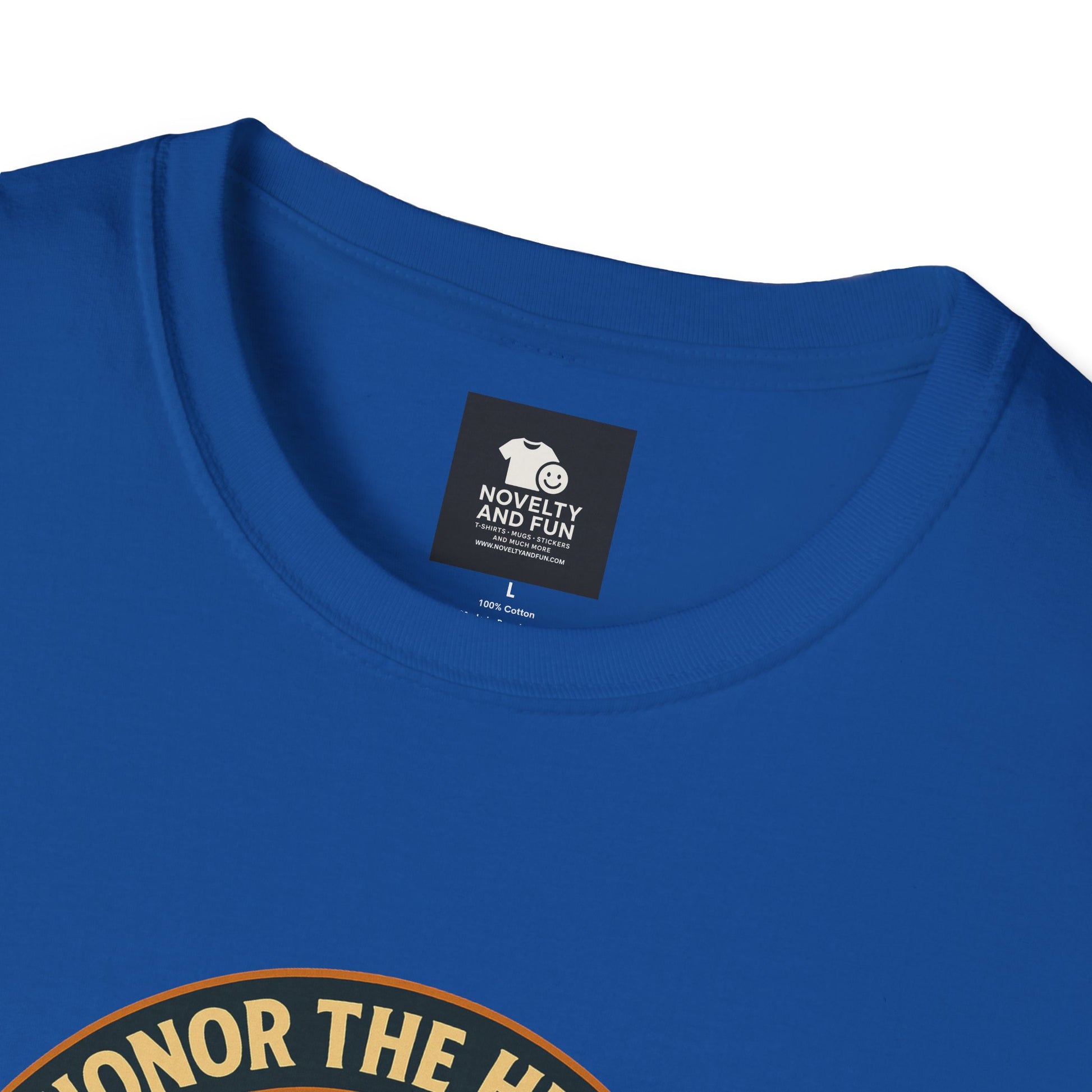 Honor The Hustle Unisex Graphic T-Shirt - Labor Day Construction Tee