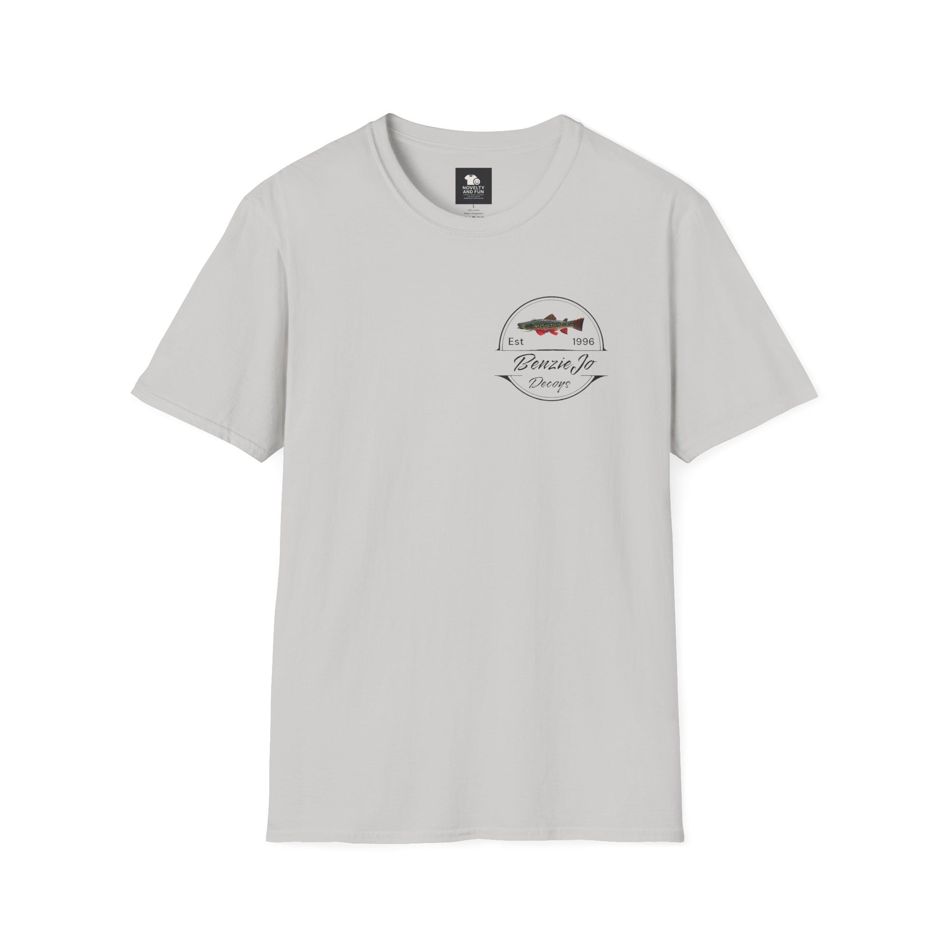 Front and Back Michigan BenzieJo Fish Decoys T-Shirt