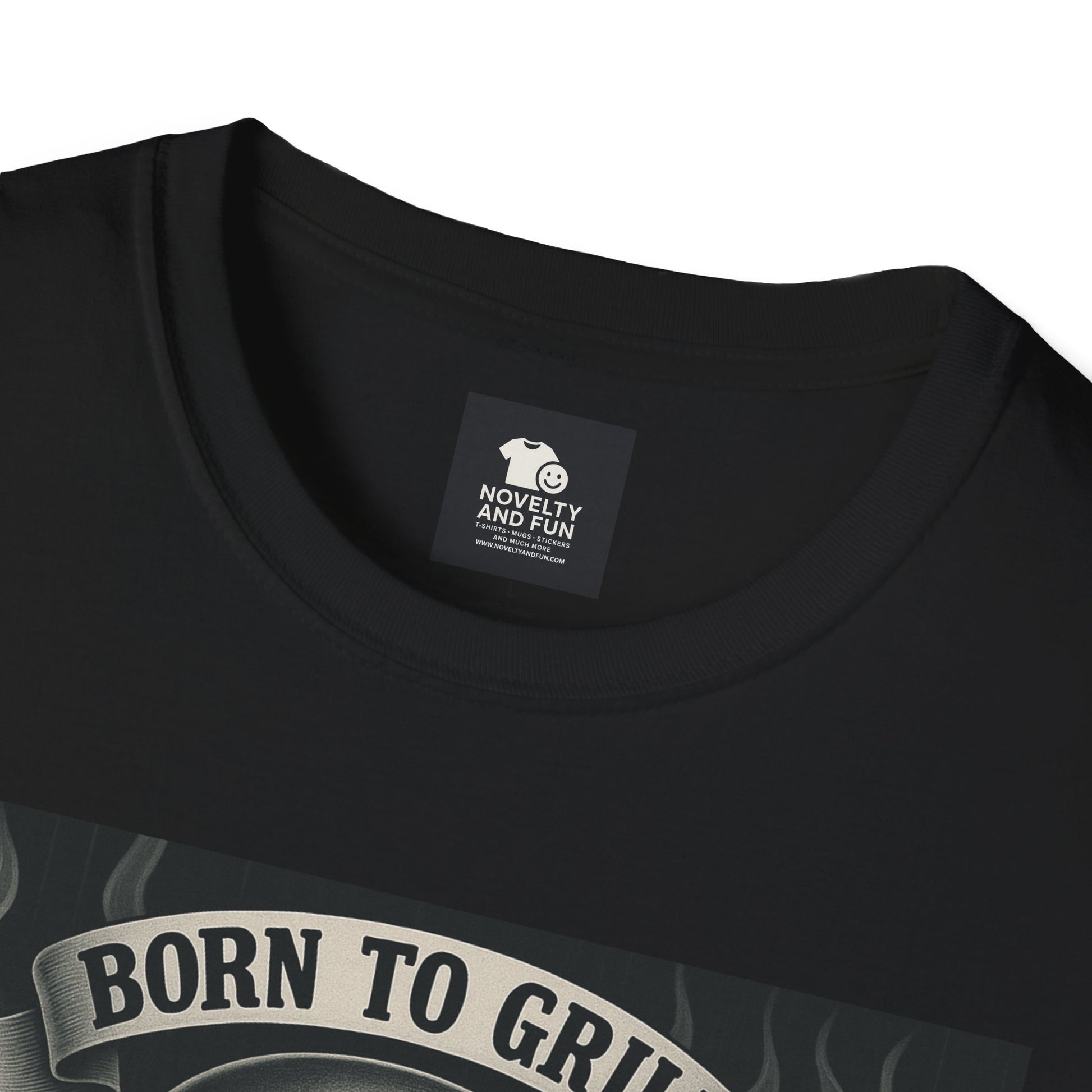 Born to Grill Dad T-Shirt, Skull Design Tee, Father's Day Gift, BBQ Lover