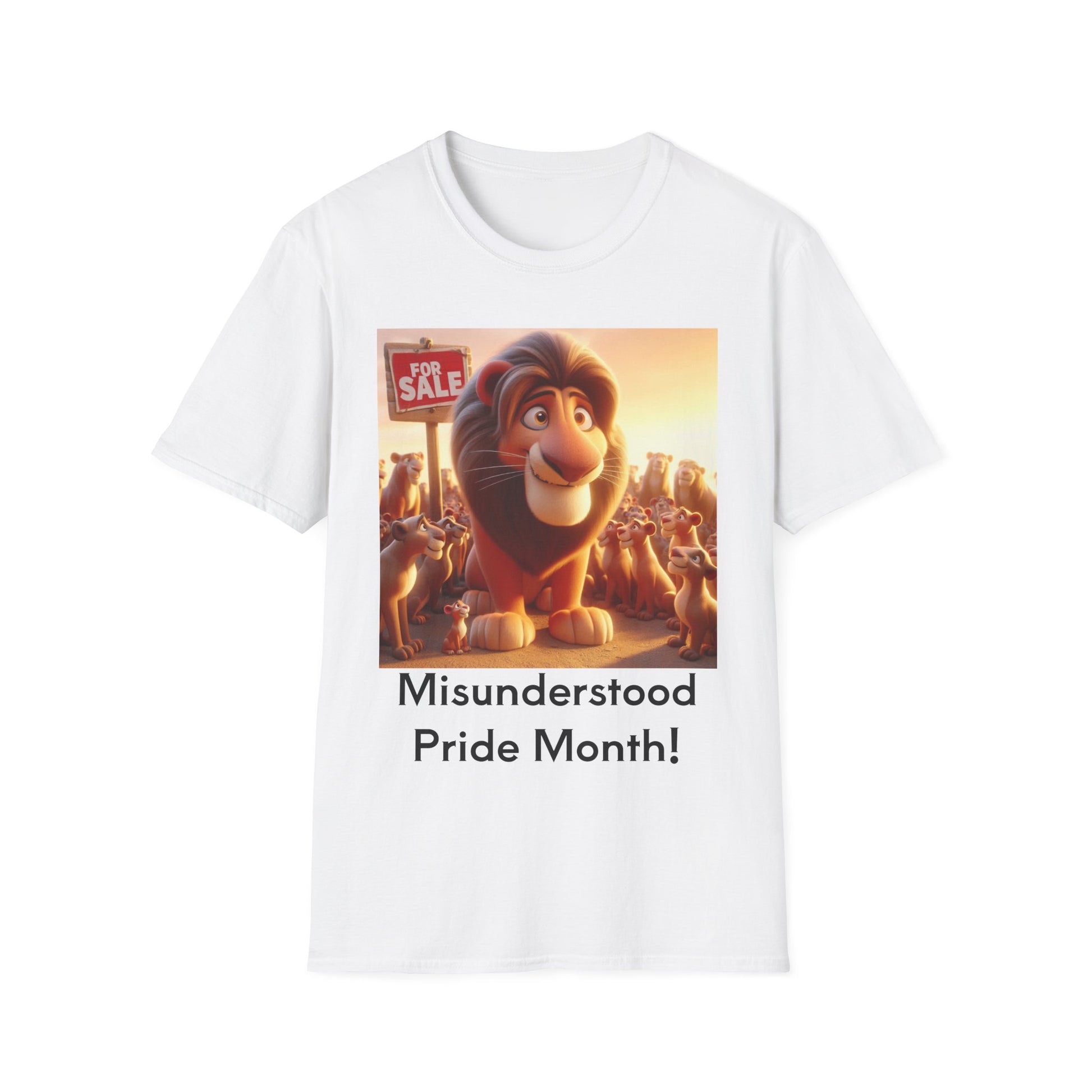 Misunderstood Pride Month T-Shirt, LGBTQ+ Tee, Fun Graphic Shirt, Unicorn [...]