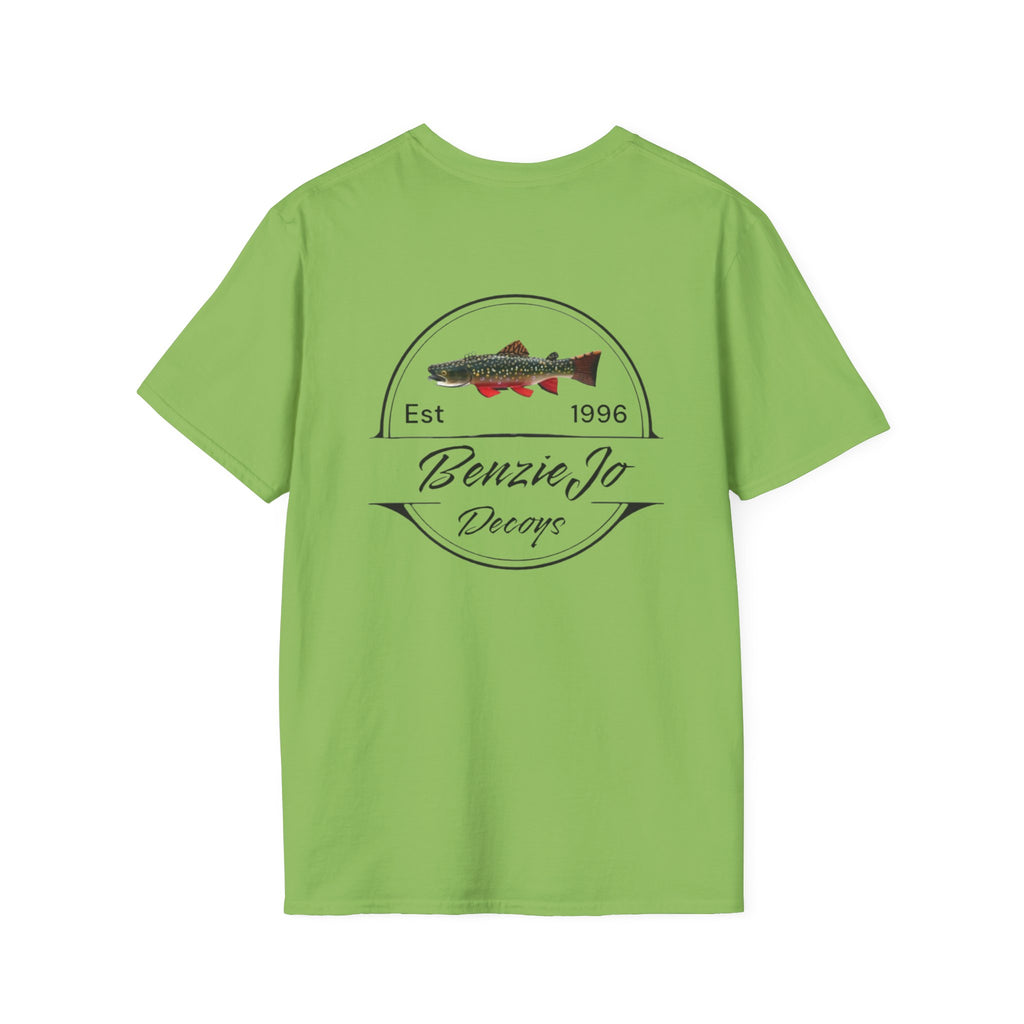 Front and Back Michigan BenzieJo Fish Decoys T-Shirt
