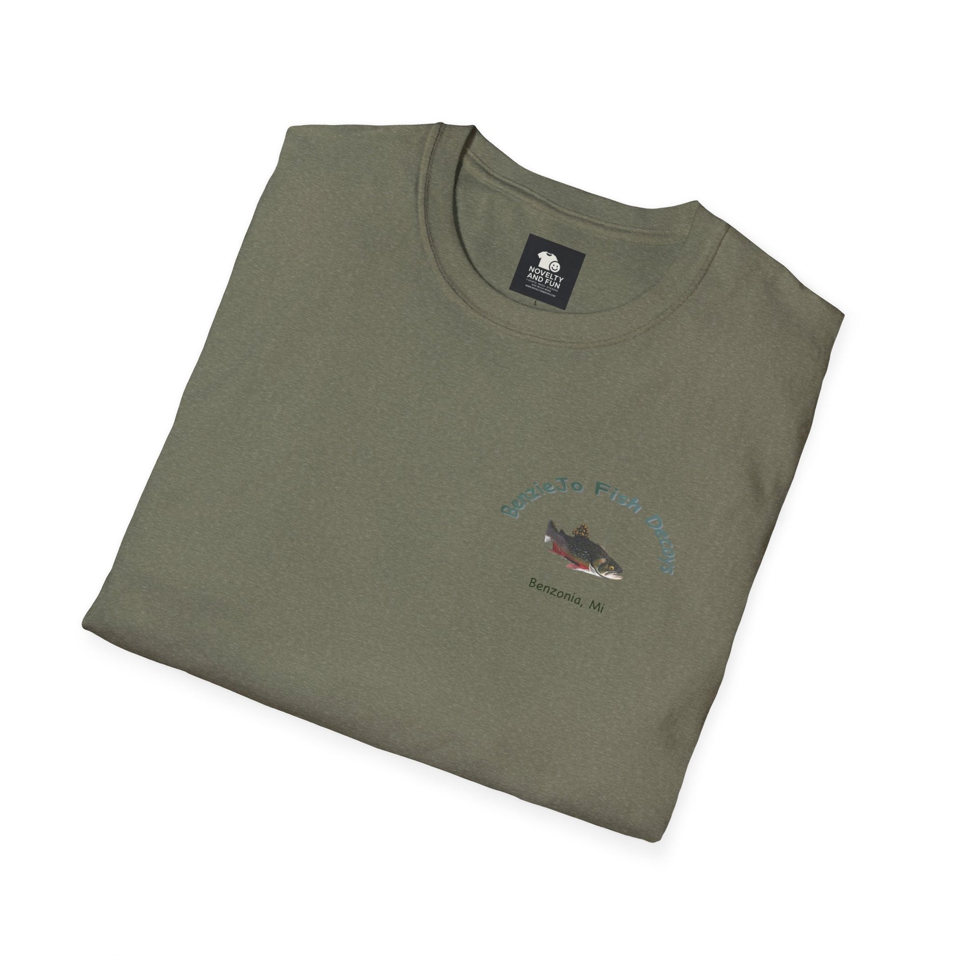 BenzieJo Michigan Fish Decoys Softstyle T-Shirt