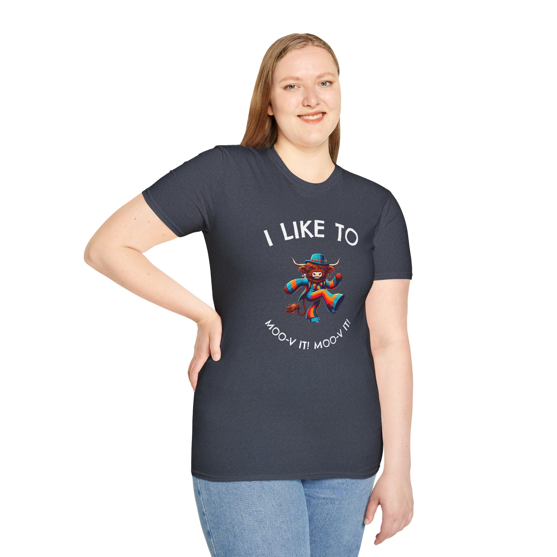 Colorful Highland Cow T-Shirt