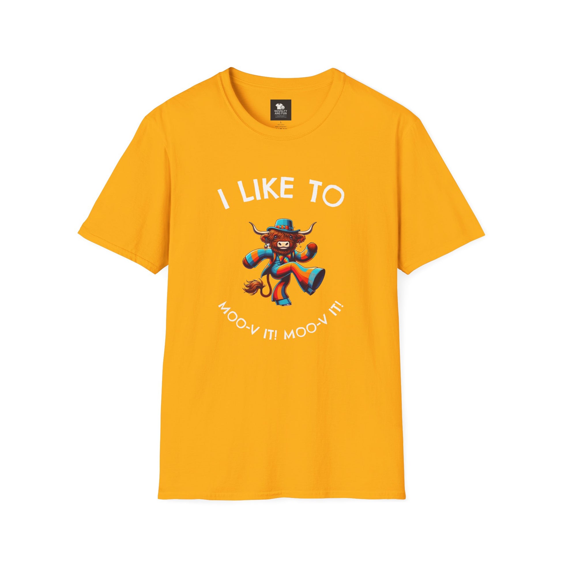 Colorful Highland Cow T-Shirt