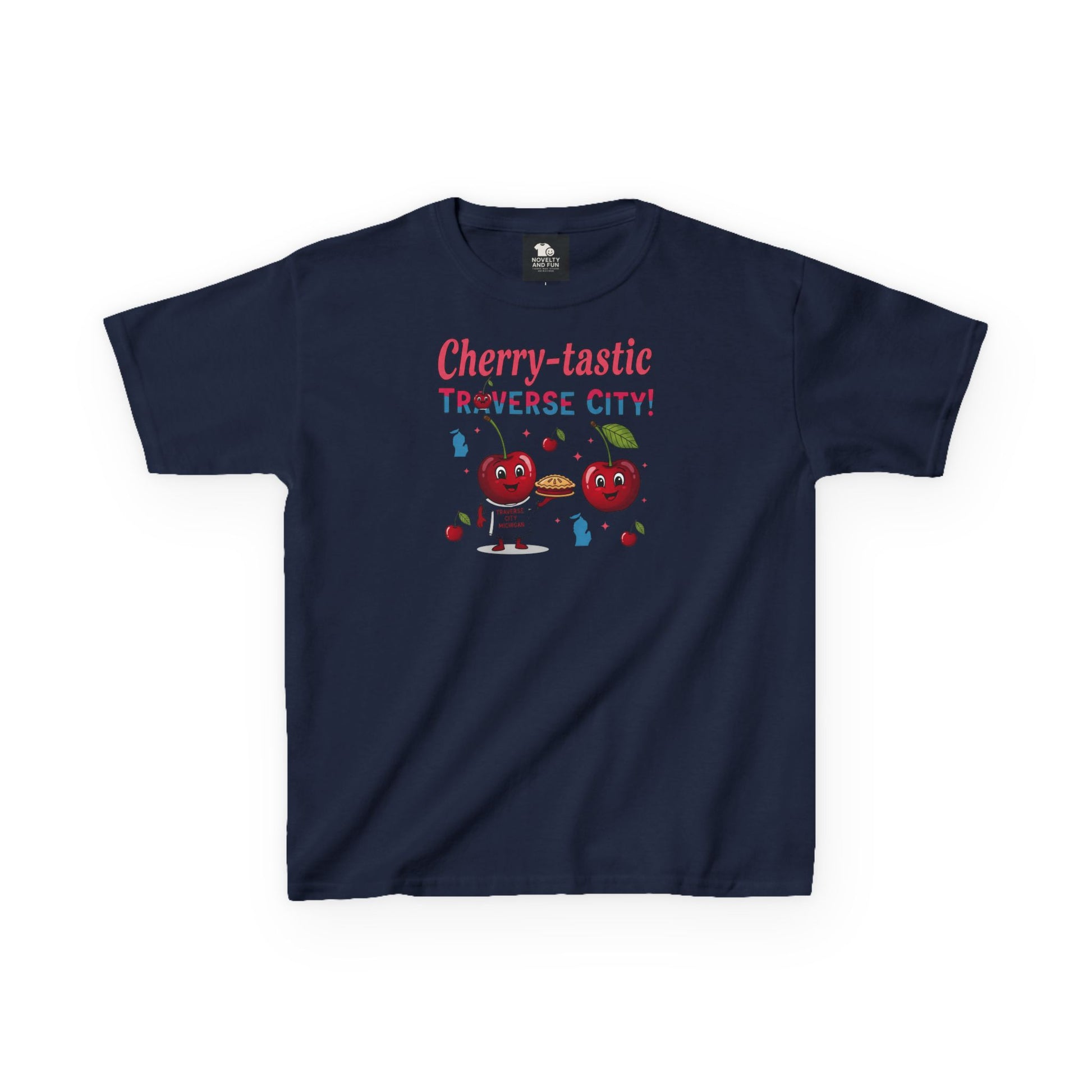 Cherry-tastic Traverse City Kids Tee | Fun Family Tee, Summer Shirt, Kids Gift, Fruit Themed T-shirt, Cherry Lovers Apparel