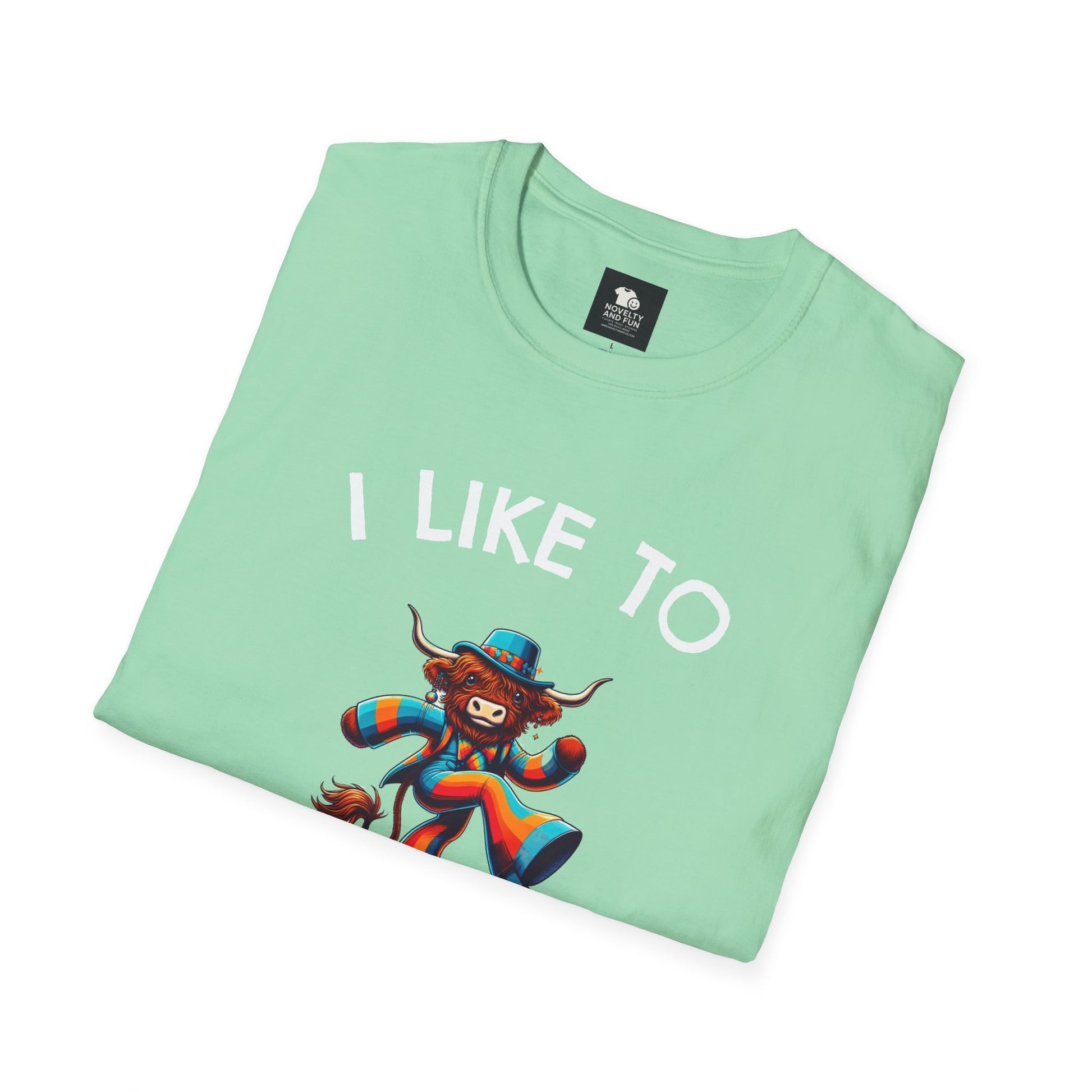 Colorful Highland Cow T-Shirt