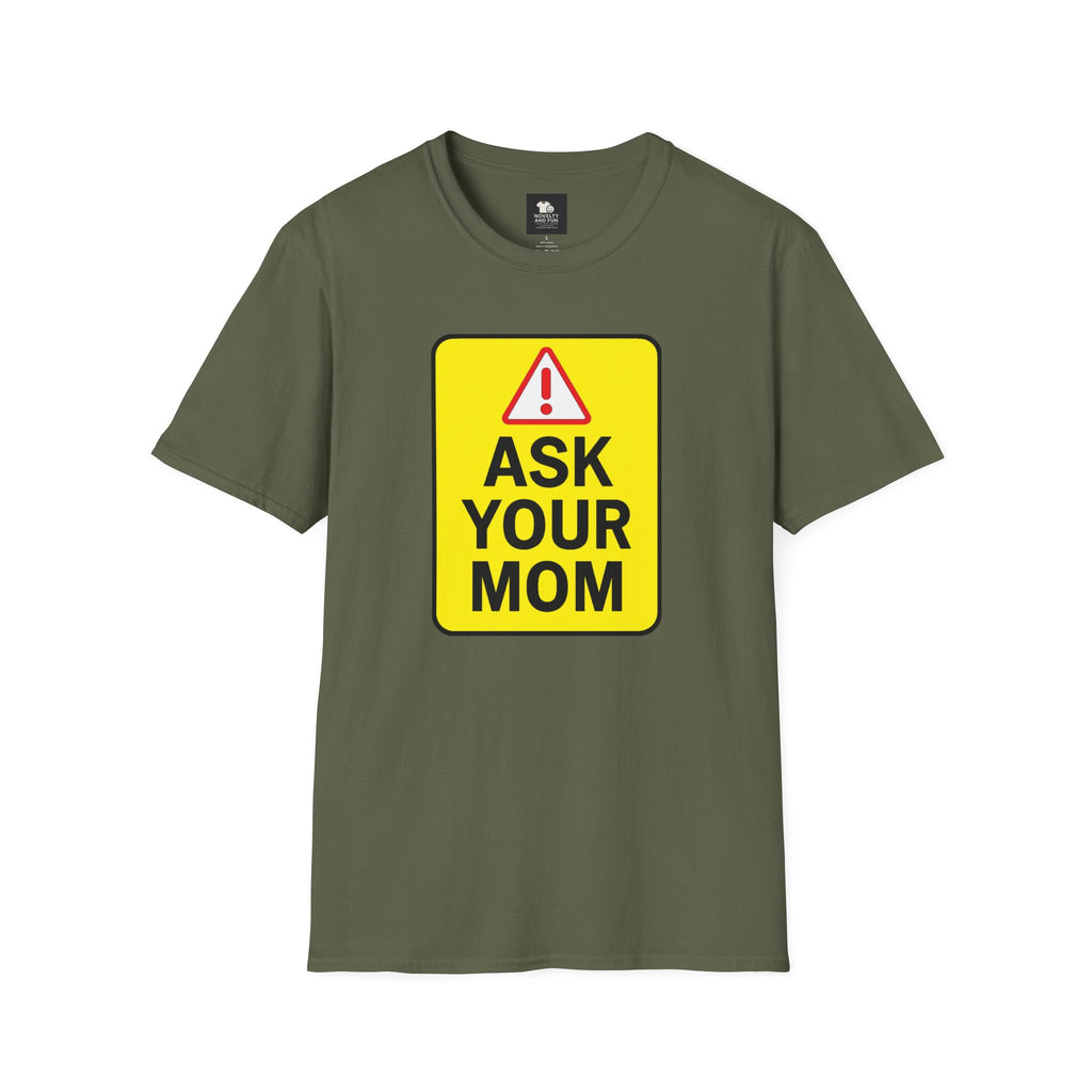 Funny Warning T-Shirt, Casual Humor Tee for Moms, Unique Gift for Mom, [...]