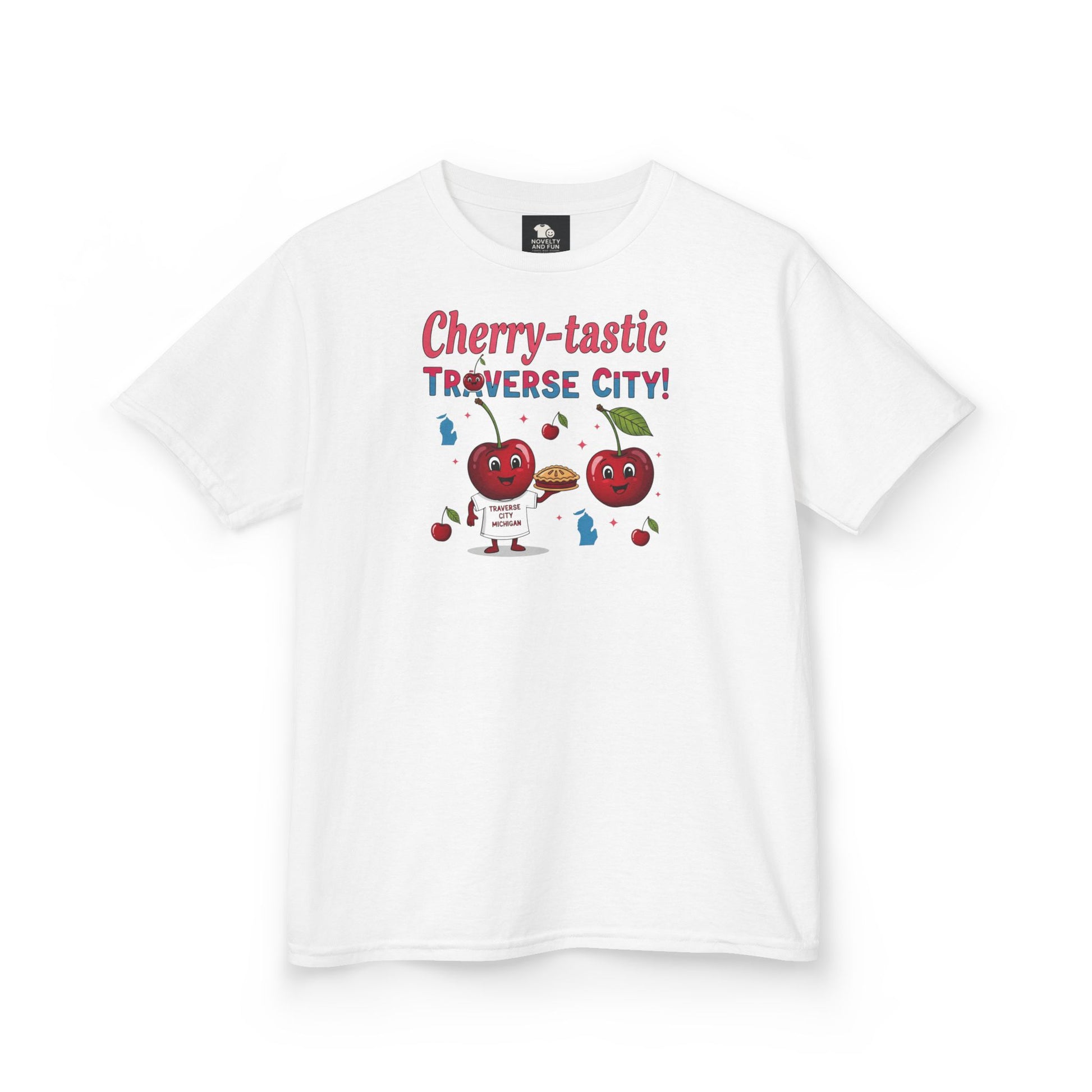 Cherry-tastic Traverse City Kids Tee | Fun Family Tee, Summer Shirt, Kids Gift, Fruit Themed T-shirt, Cherry Lovers Apparel
