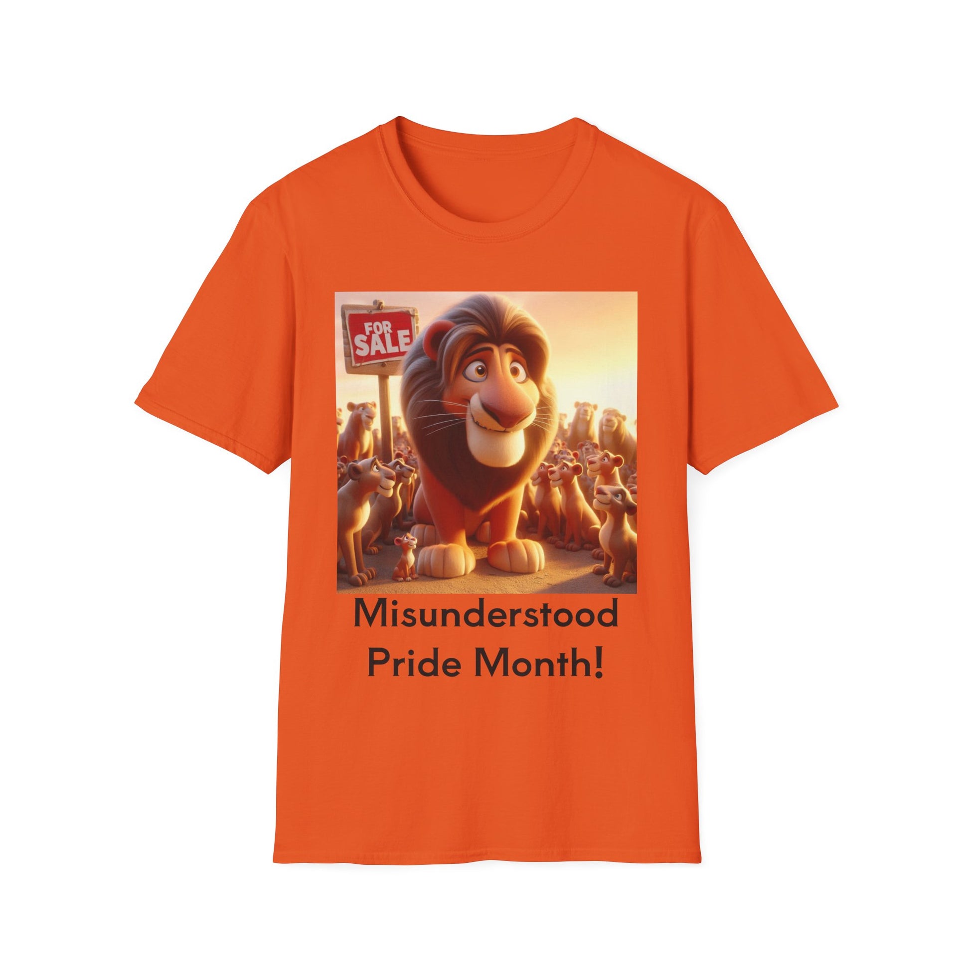 Misunderstood Pride Month T-Shirt, LGBTQ+ Tee, Fun Graphic Shirt, Unicorn [...]