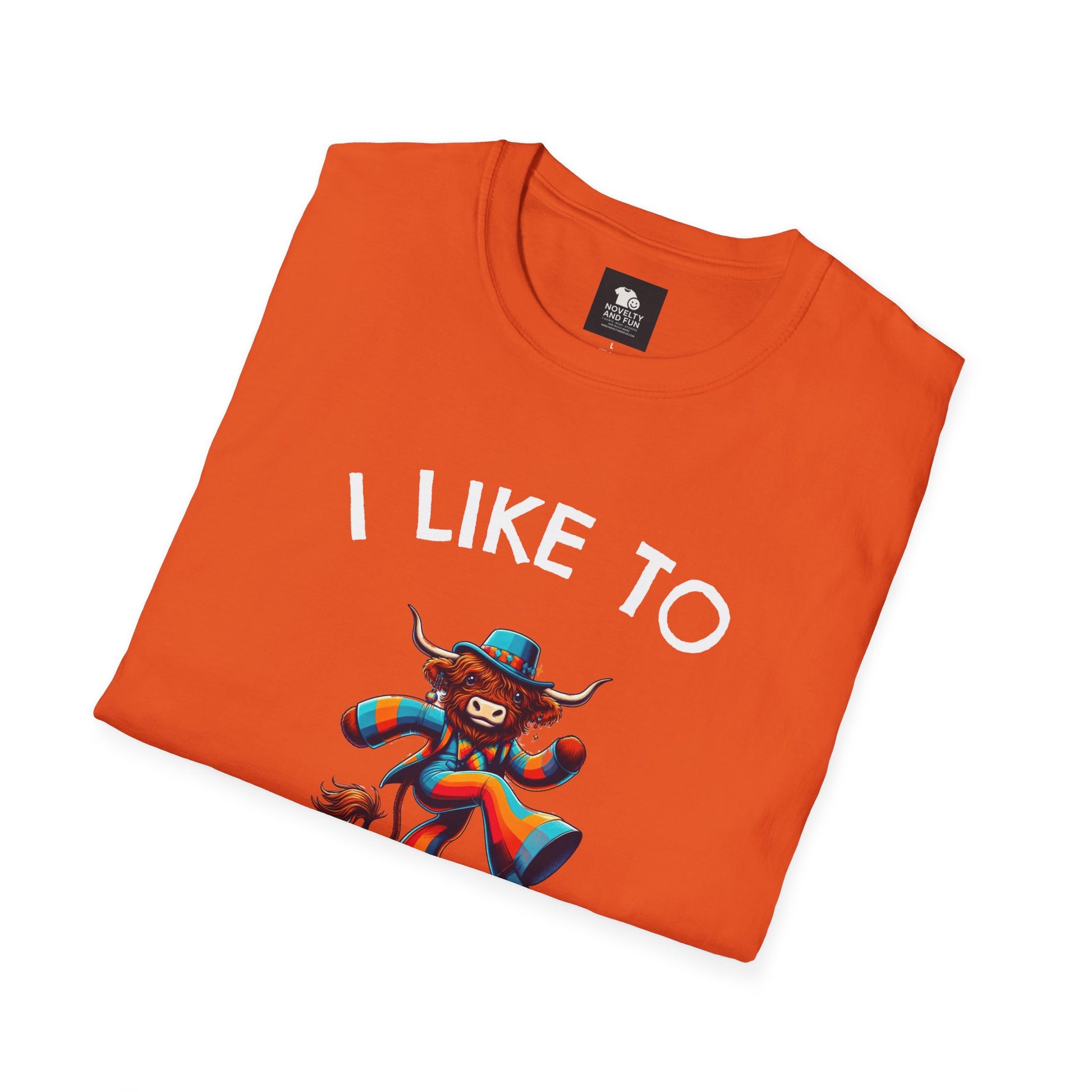 Colorful Highland Cow T-Shirt