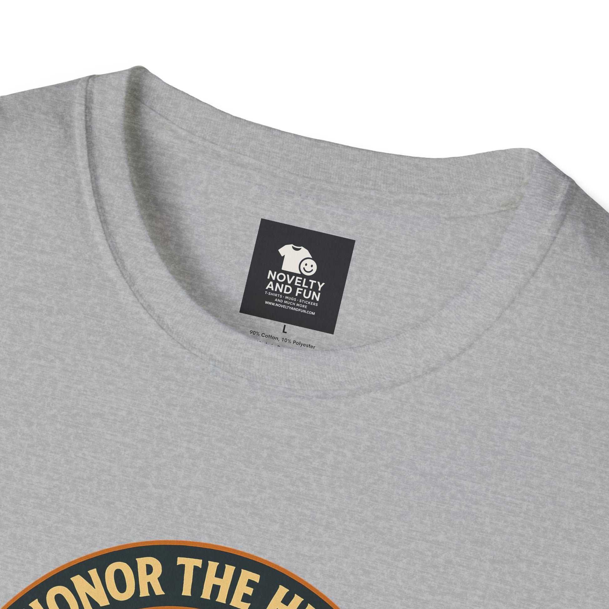 Honor The Hustle Unisex Graphic T-Shirt - Labor Day Construction Tee