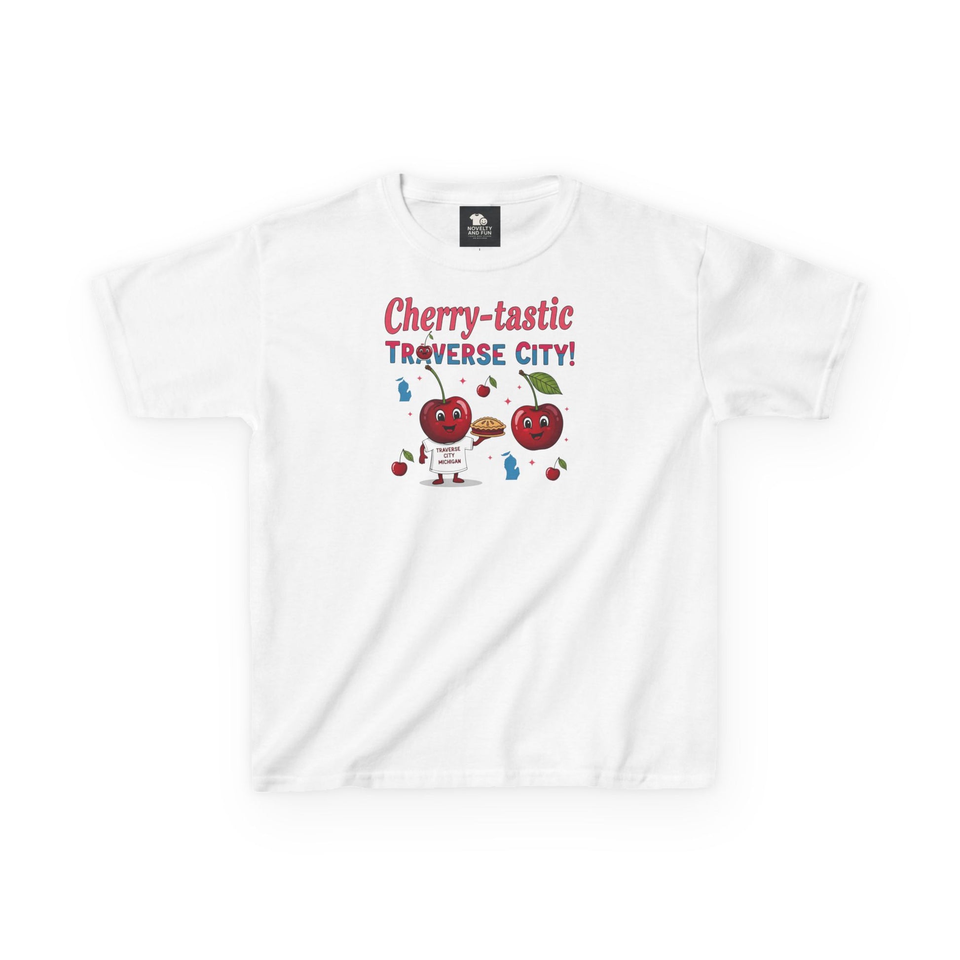 Cherry-tastic Traverse City Kids Tee | Fun Family Tee, Summer Shirt, Kids Gift, Fruit Themed T-shirt, Cherry Lovers Apparel