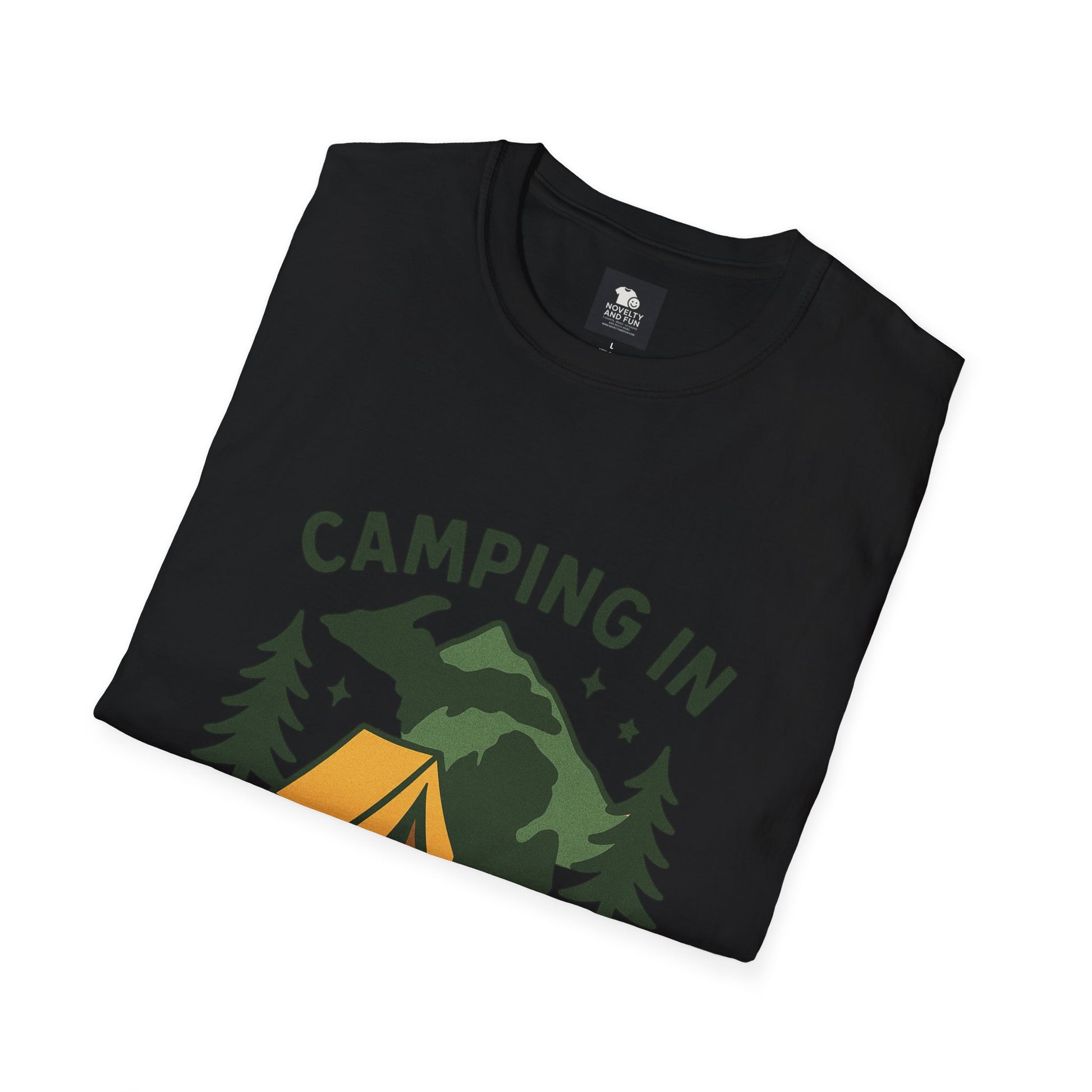 Michigan Camping Is Life T-Shirt - Outdoor Adventure Tee