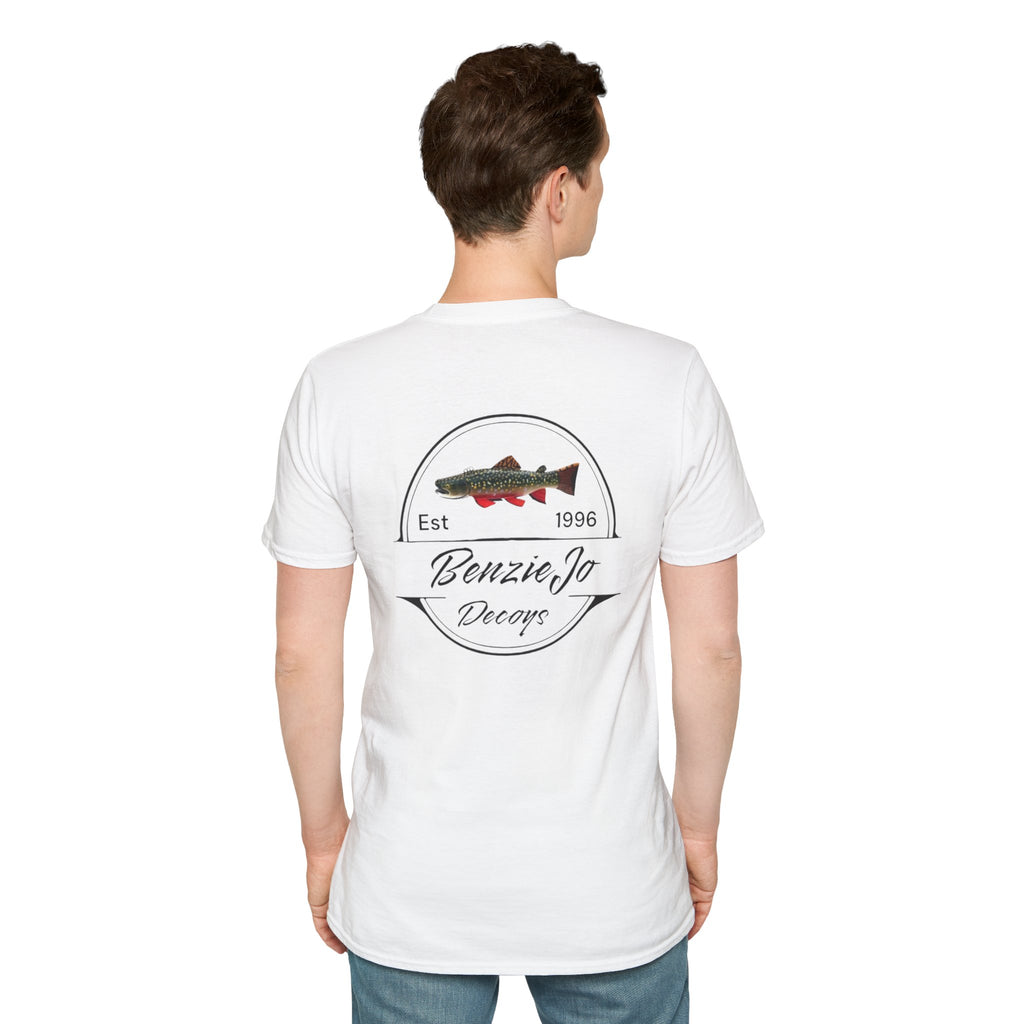Front and Back Michigan BenzieJo Fish Decoys T-Shirt