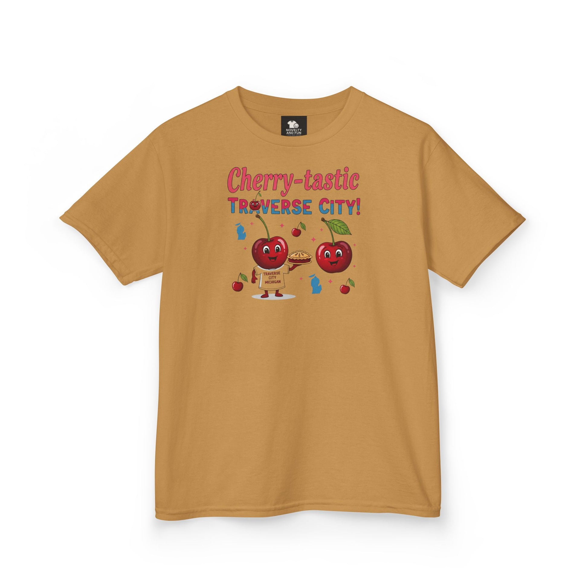 Cherry-tastic Traverse City Kids Tee | Fun Family Tee, Summer Shirt, Kids Gift, Fruit Themed T-shirt, Cherry Lovers Apparel