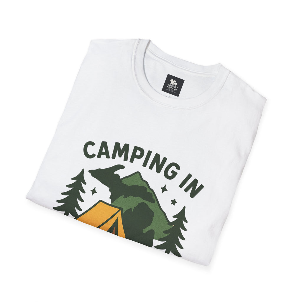 Michigan Camping Is Life T-Shirt - Outdoor Adventure Tee