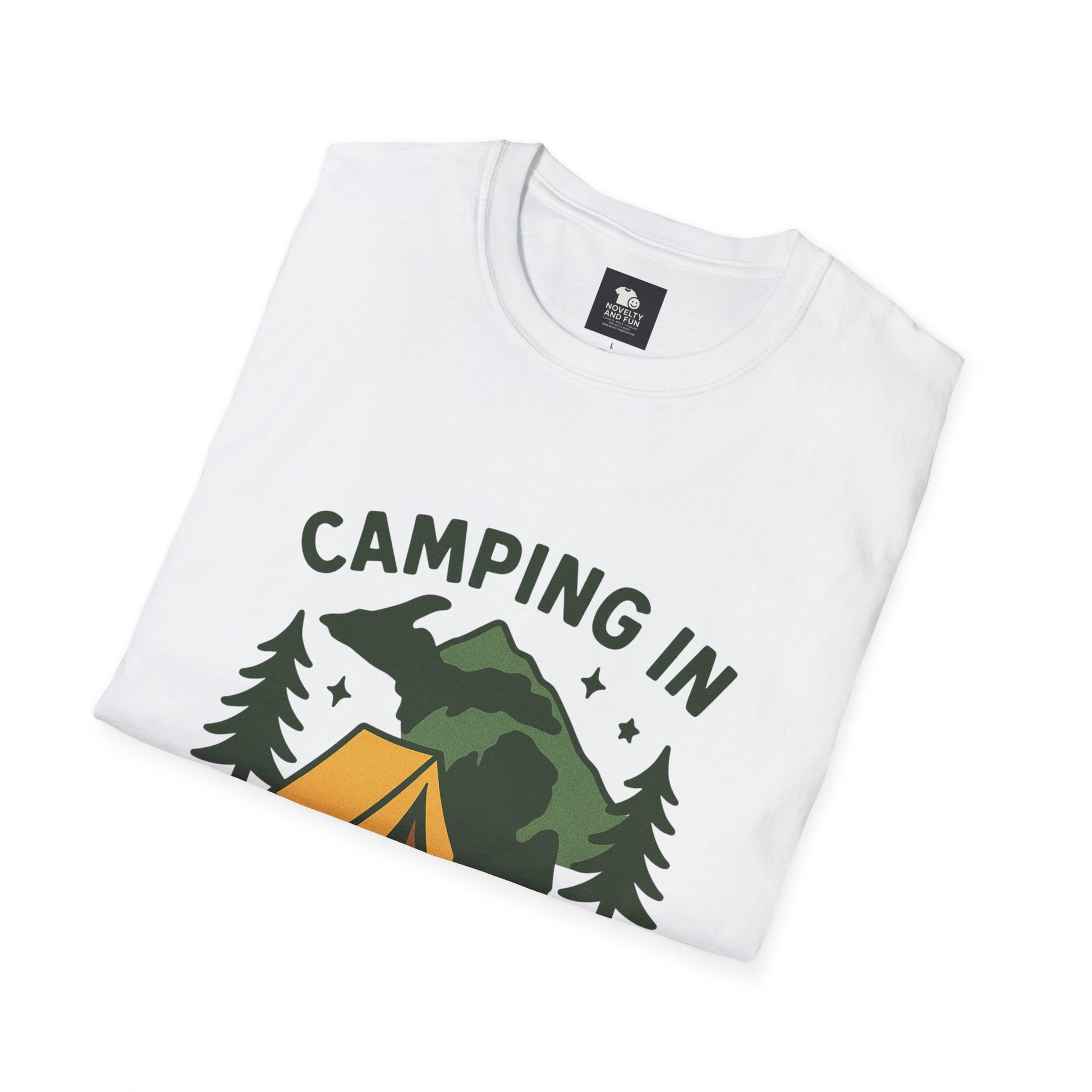 Michigan Camping Is Life T-Shirt - Outdoor Adventure Tee