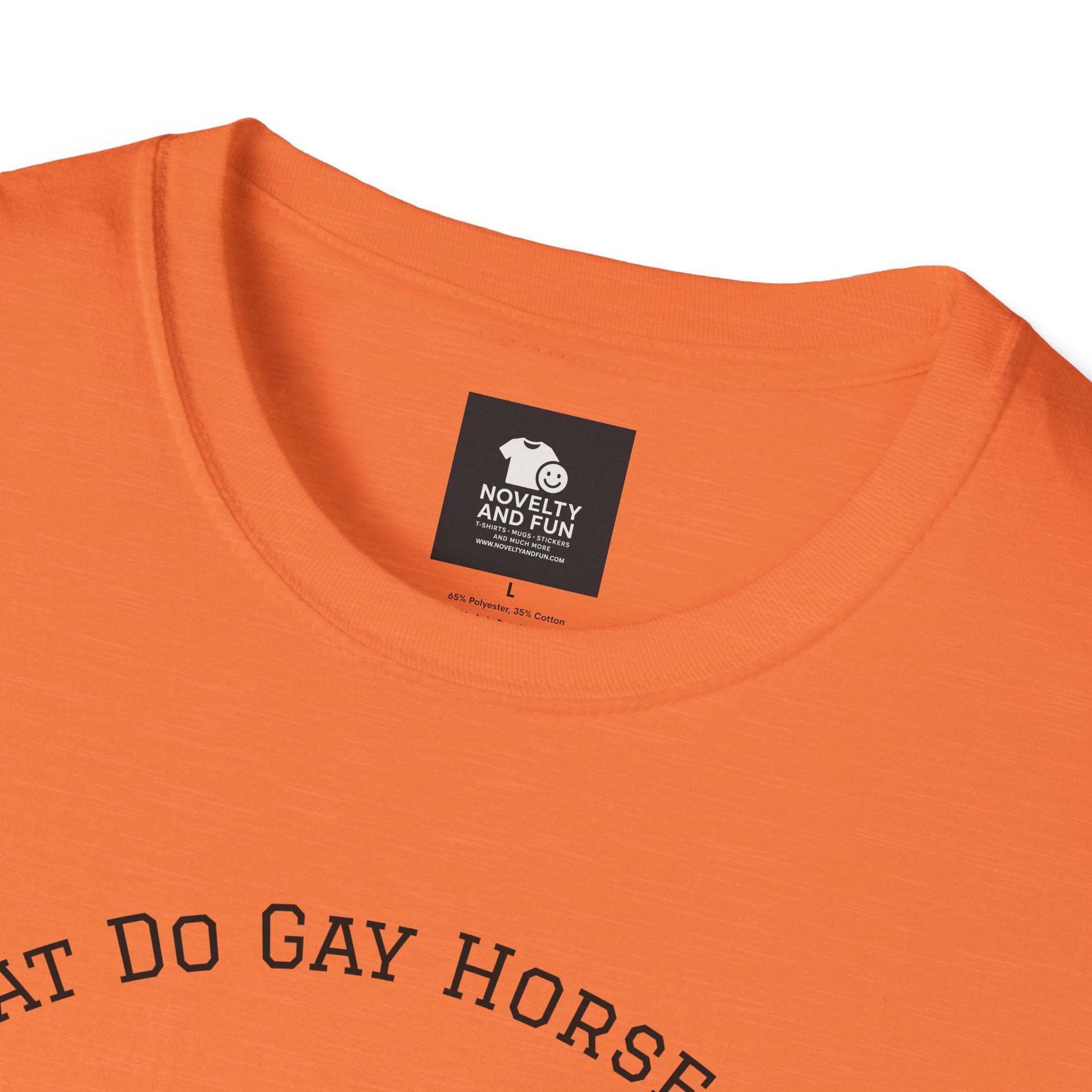 Rainbow Horse Humor T-Shirt, Gay Pride Tee, Funny Animal Shirt, LGBT Unisex