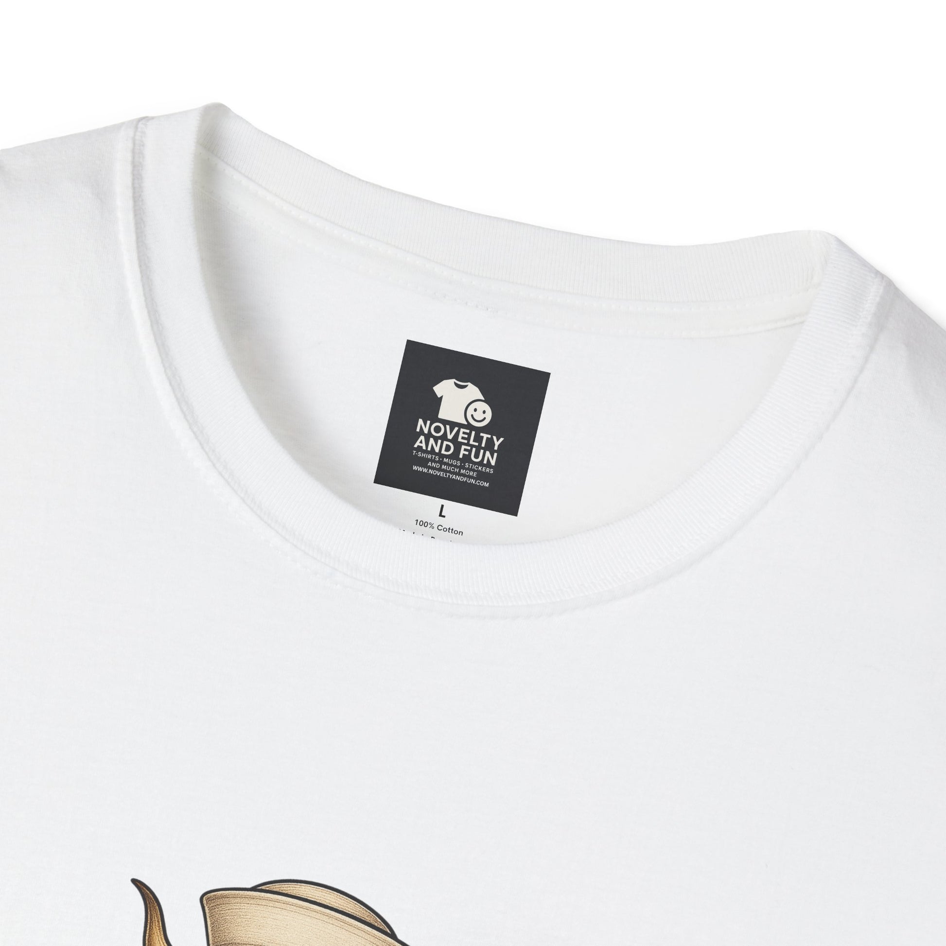 Veteran's Day Navy Highland Cow T-Shirt