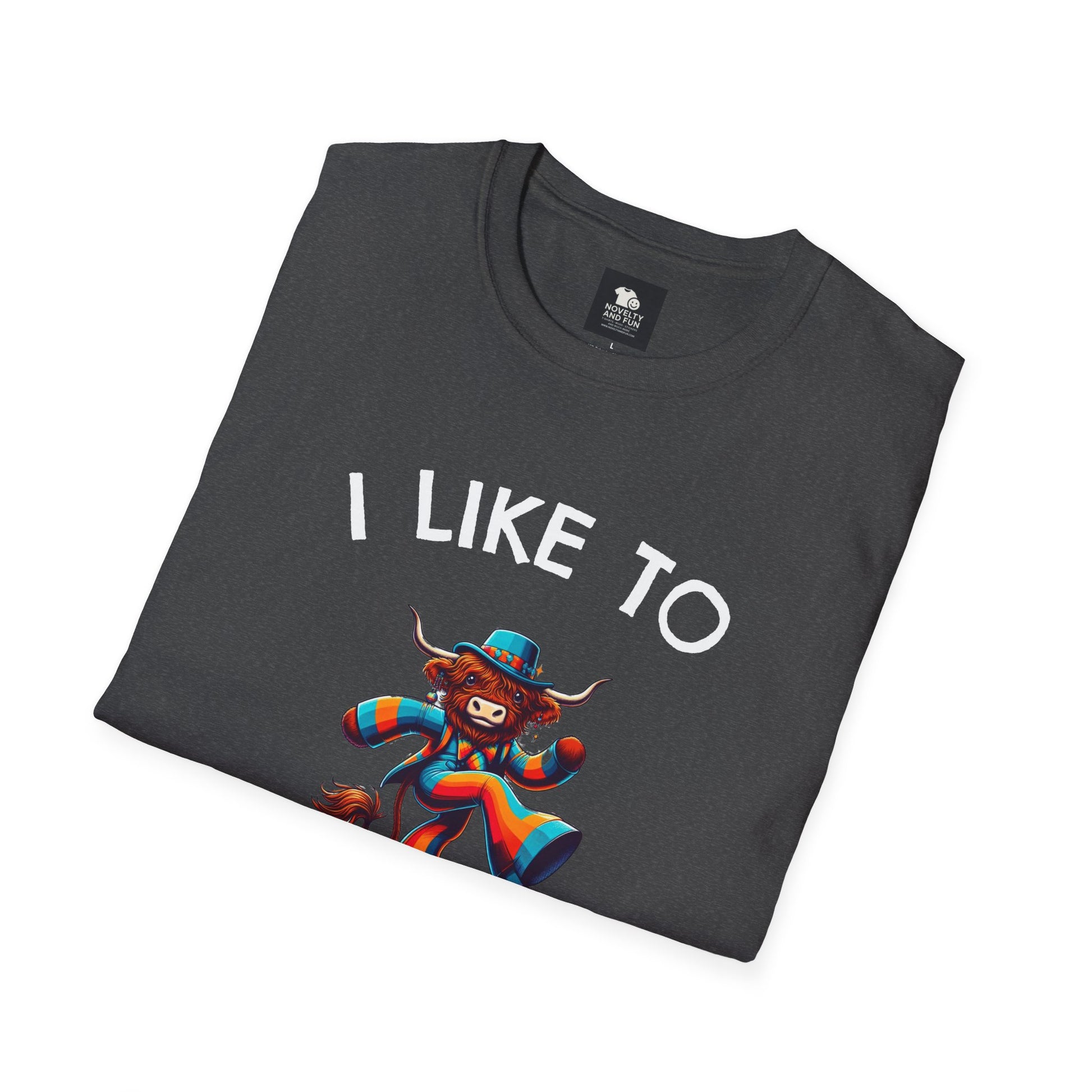 Colorful Highland Cow T-Shirt