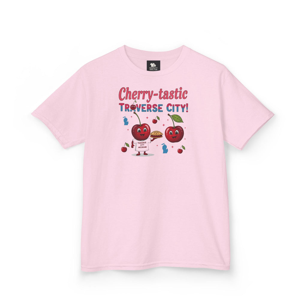 Cherry-tastic Traverse City Kids Tee | Fun Family Tee, Summer Shirt, Kids Gift, Fruit Themed T-shirt, Cherry Lovers Apparel