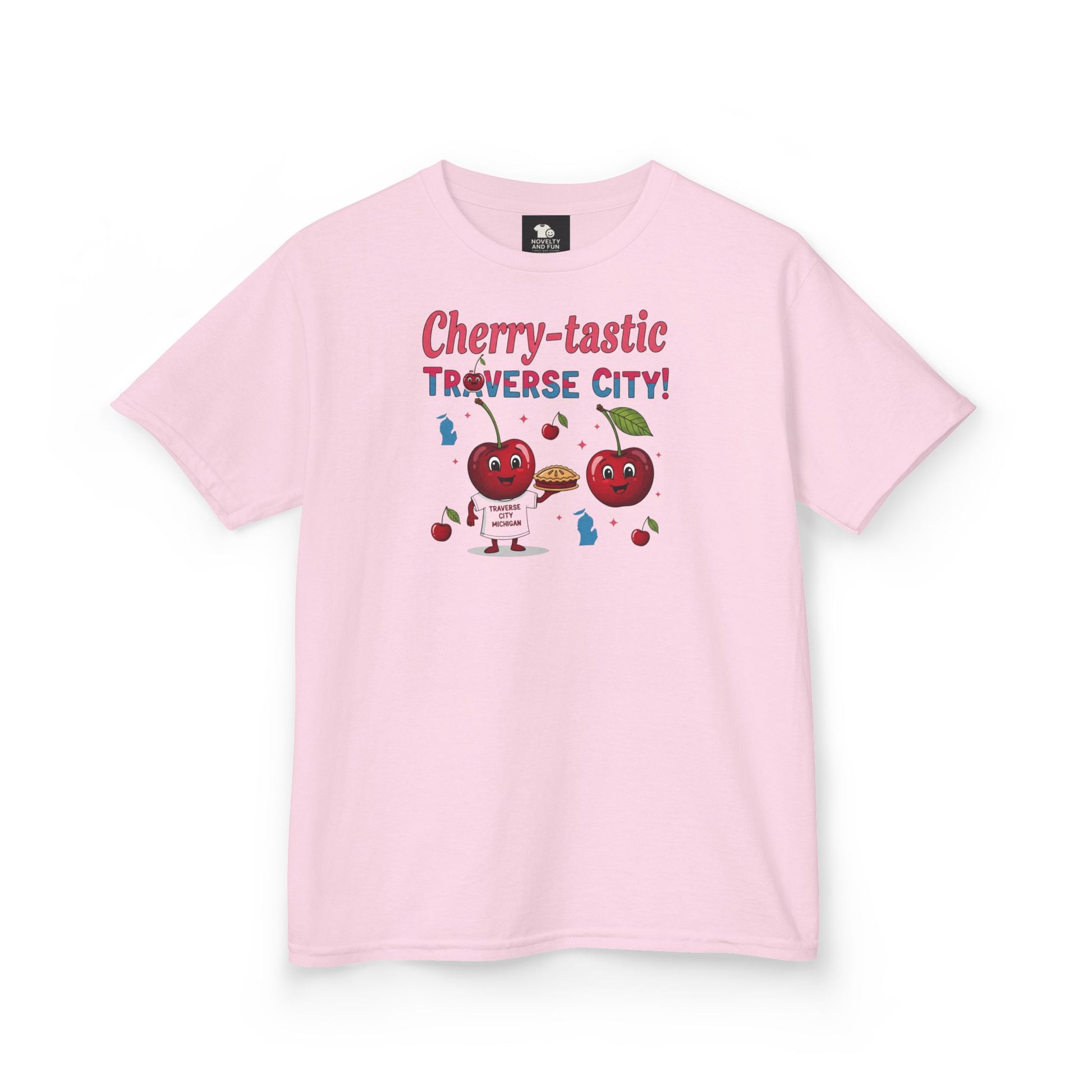 Cherry-tastic Traverse City Kids Tee | Fun Family Tee, Summer Shirt, Kids Gift, Fruit Themed T-shirt, Cherry Lovers Apparel