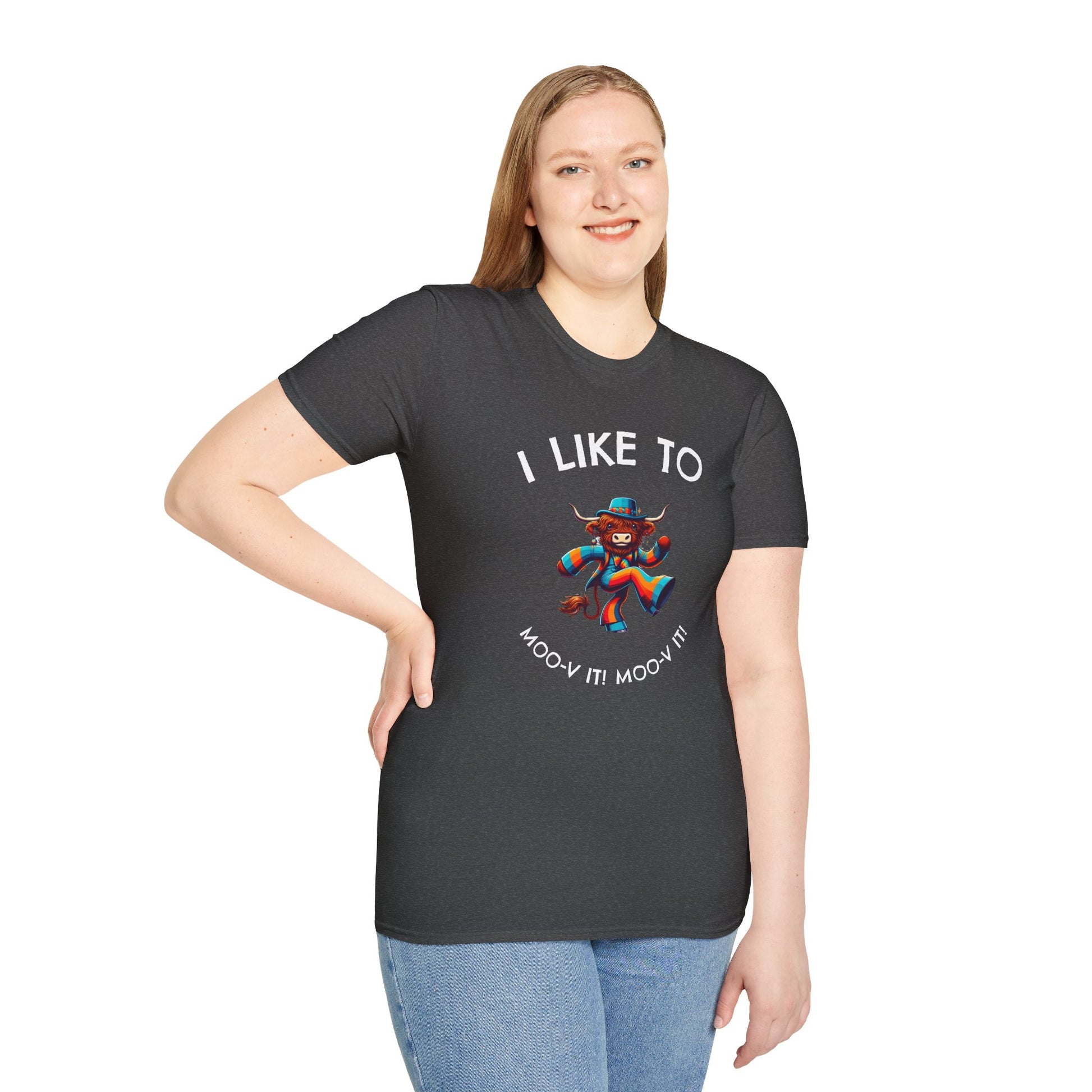 Colorful Highland Cow T-Shirt