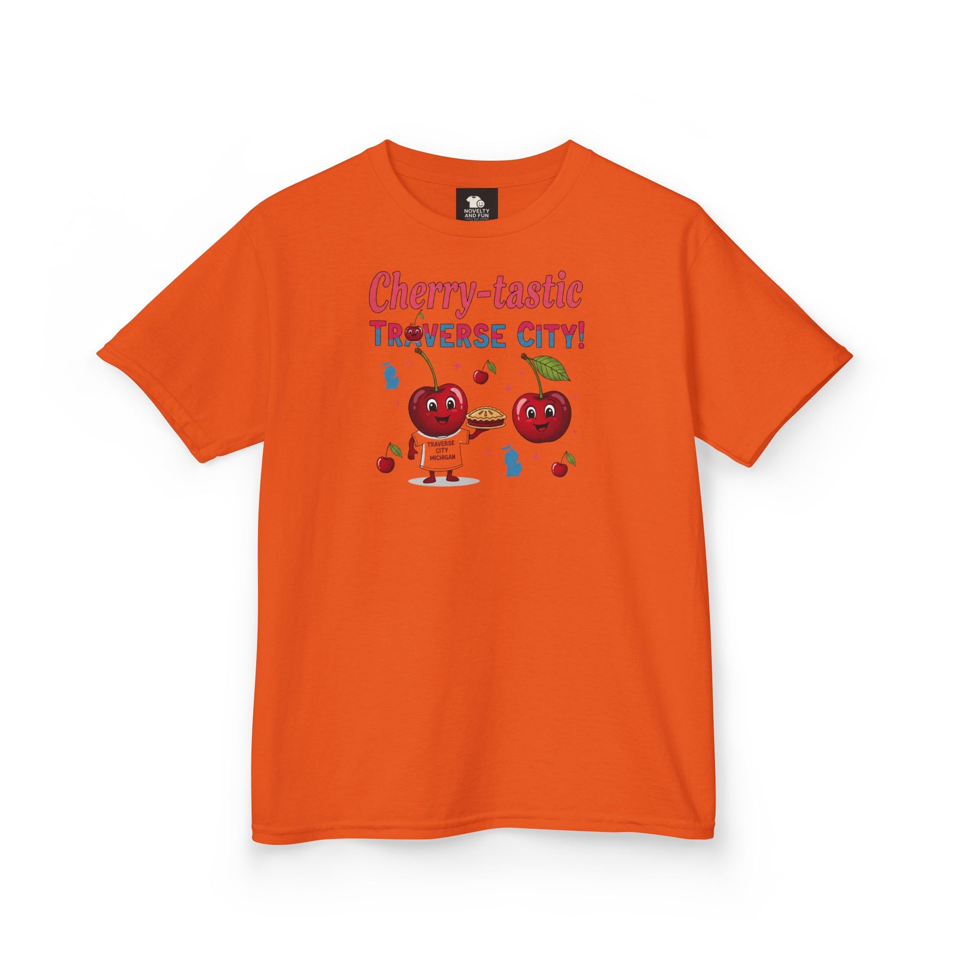 Cherry-tastic Traverse City Kids Tee | Fun Family Tee, Summer Shirt, Kids Gift, Fruit Themed T-shirt, Cherry Lovers Apparel