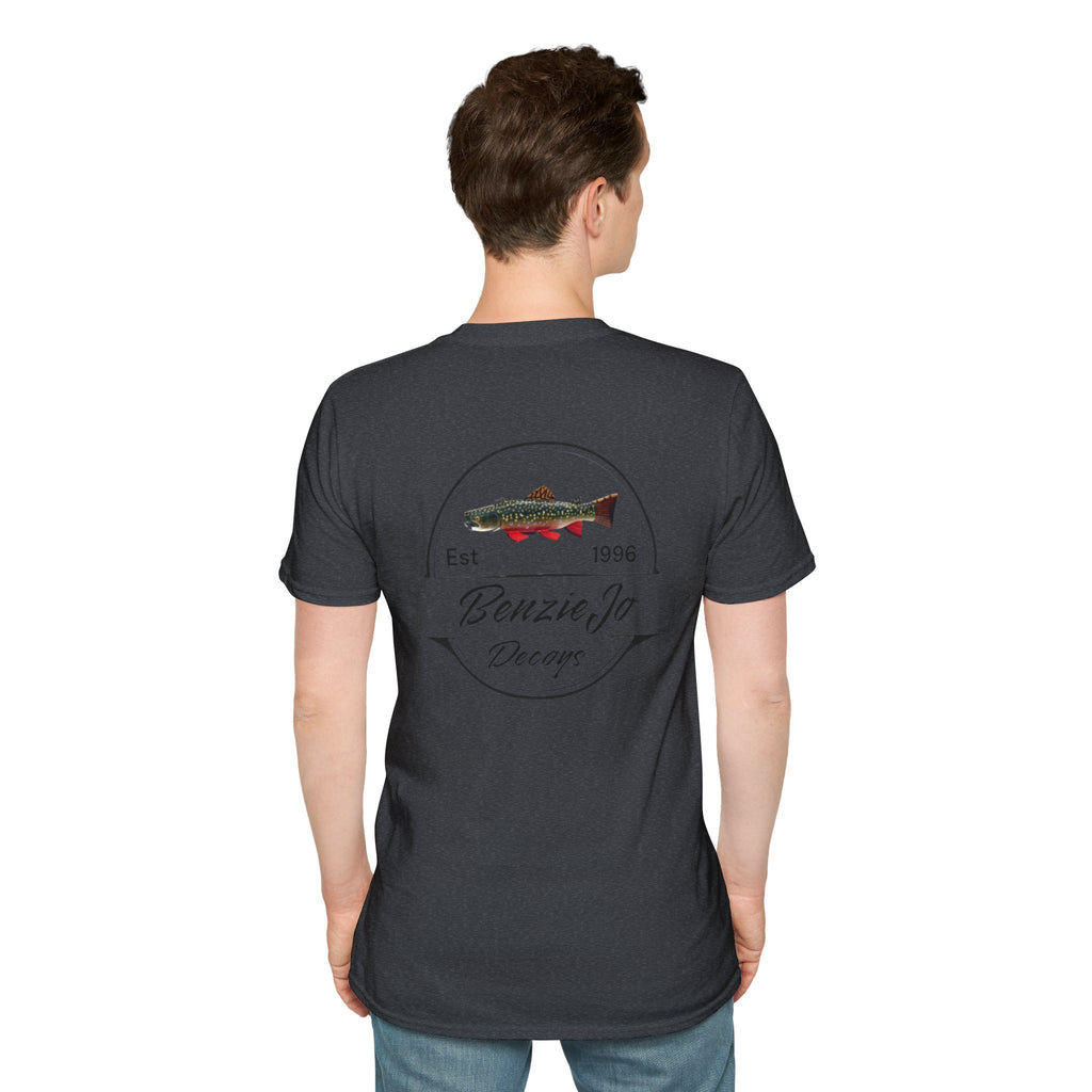 Front and Back Michigan BenzieJo Fish Decoys T-Shirt