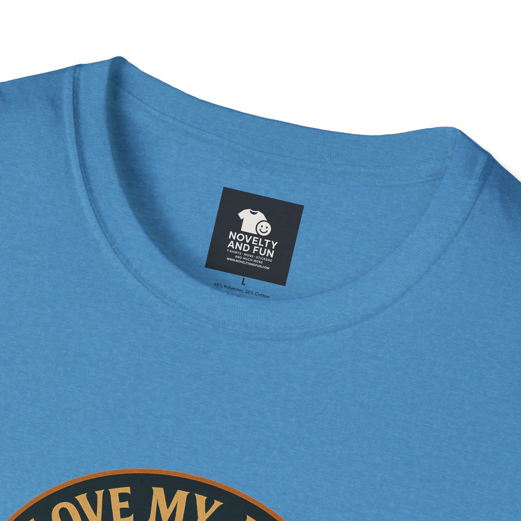 Funny HCA Highland Cow Coffee Lover Softstyle T-Shirt