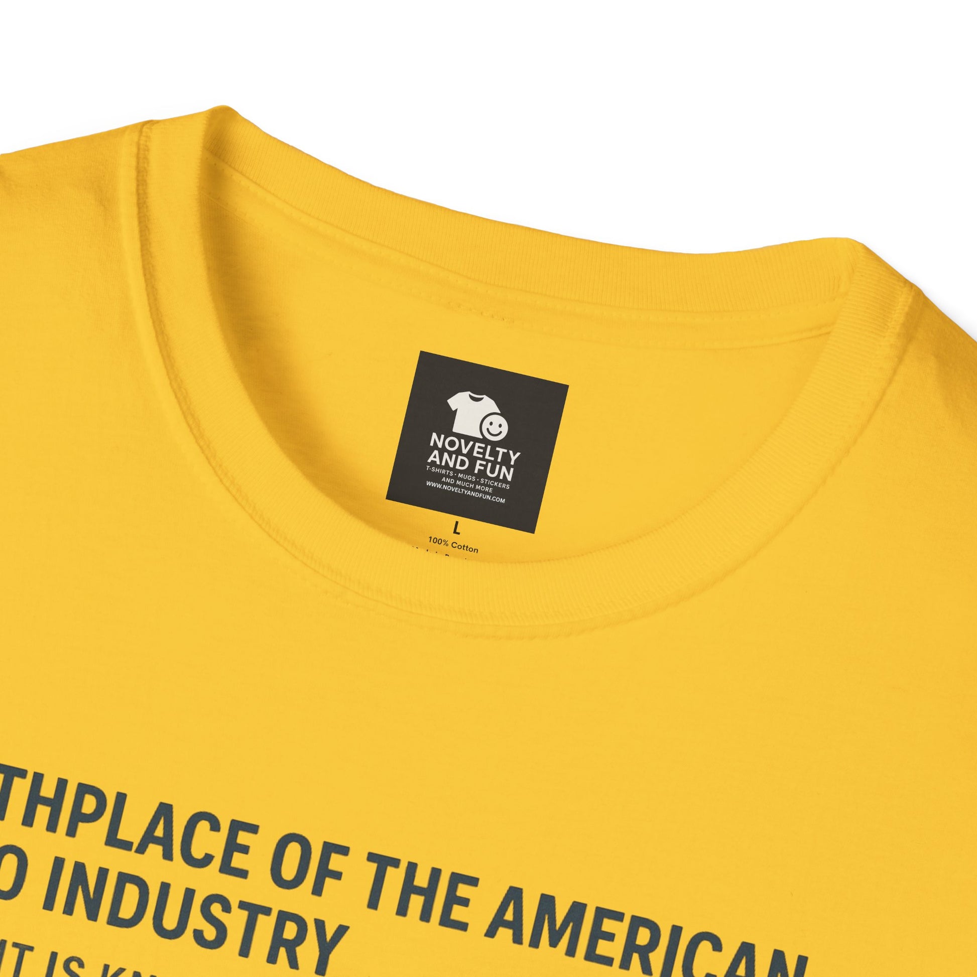 Motor City T-Shirt - Detroit Auto Heritage Vintage Car Lover Gift